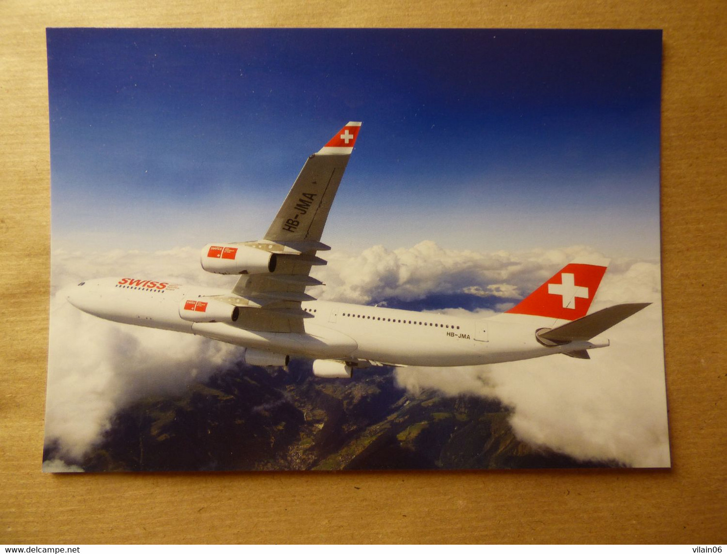 SWISS   AIRBUS A 340  HB-JMA - 1946-....: Era Moderna