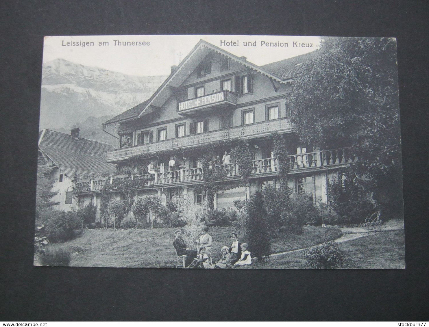 LEISSIGEN , Thunersee , Hotel ,  Schöne Karte  Um 1910 - Leissigen