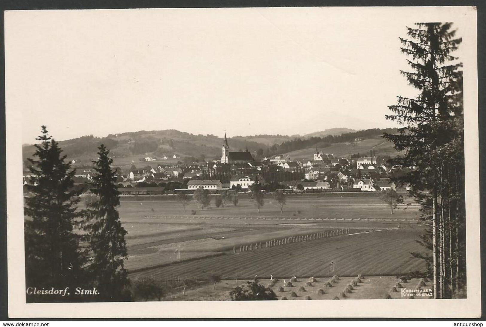 Austria-----Gleisdorf-----old Postcard - Gleisdorf