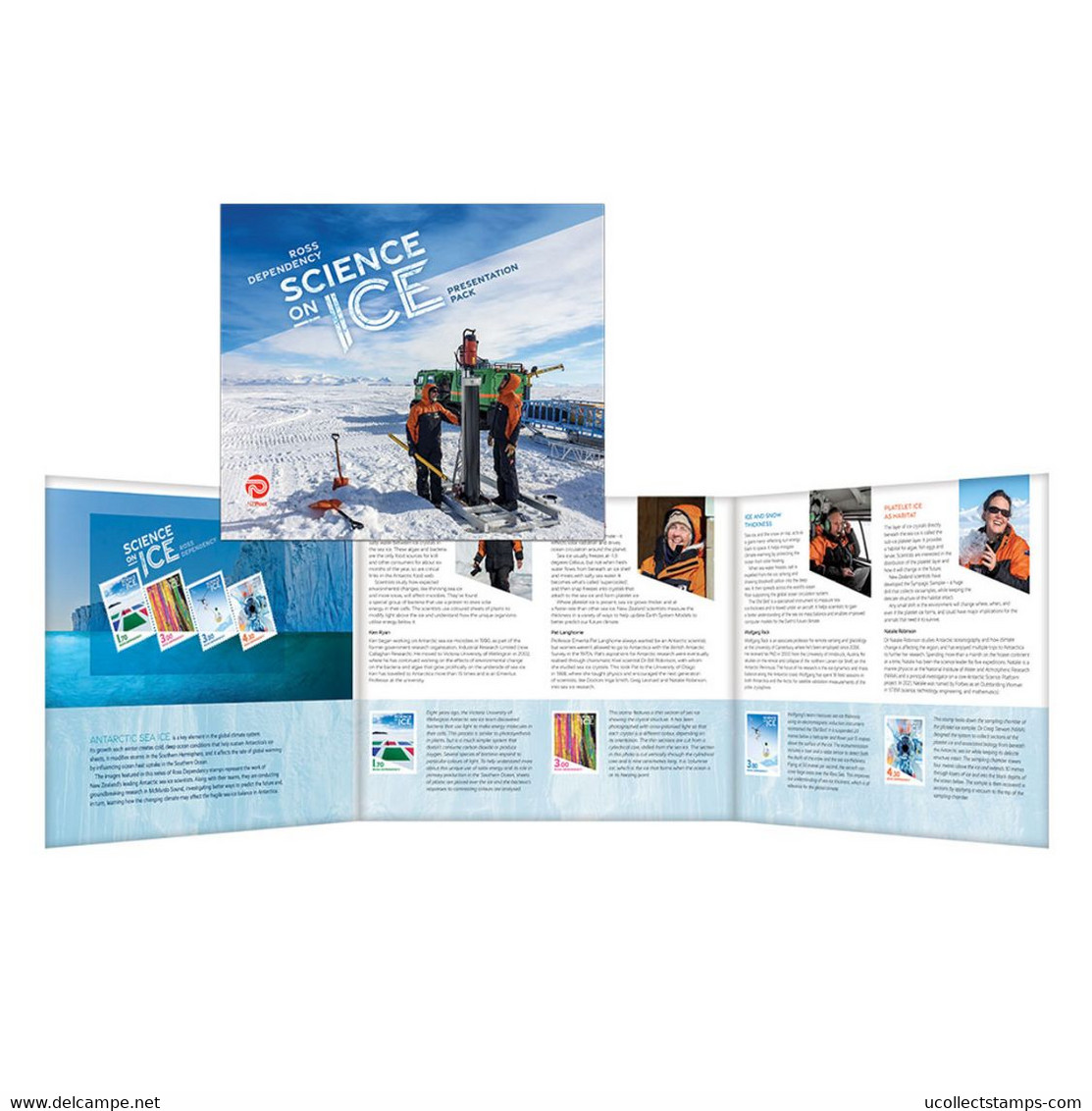 Ross Dependency 2022    Science On Ice  Presentation Pack !!! - Nuevos