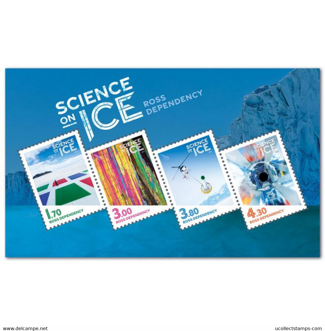 Ross Dependency 2022    Science On Ice  Presentation Pack !!! - Unused Stamps