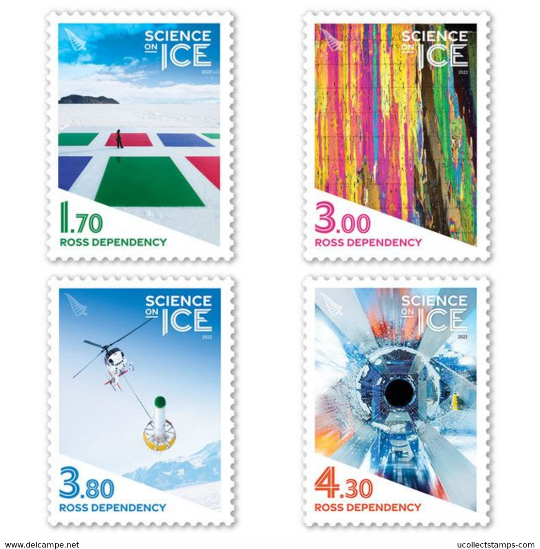 Ross Dependency 2022    Science On Ice  Presentation Pack !!! - Neufs