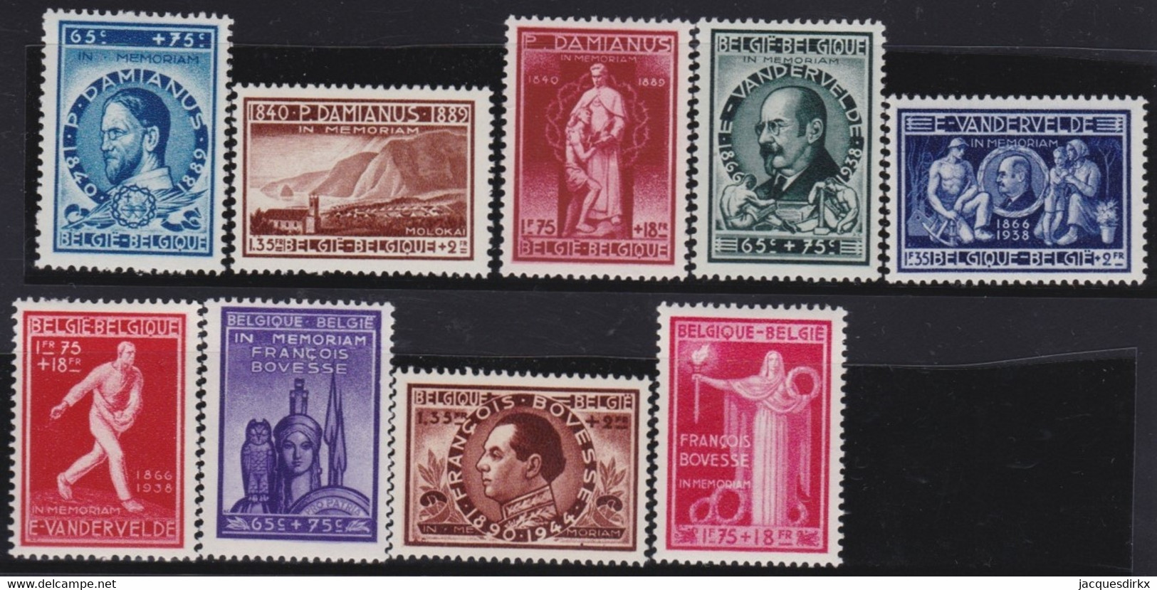 Belgie  .  OBP   .    728/736     .   **     .    Postfris  .   /  .  Neuf SANS Charnière - Unused Stamps