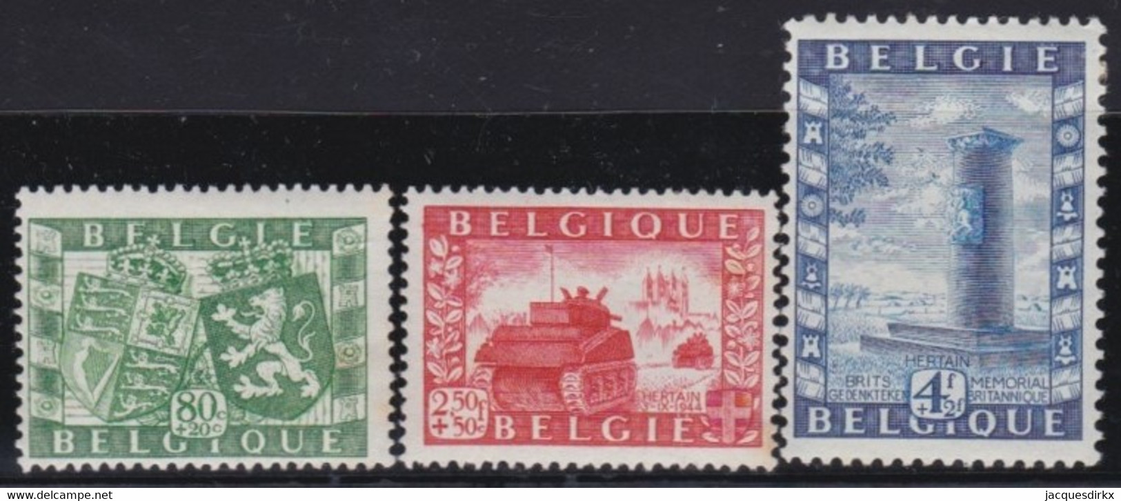 Belgie  .  OBP   .    823/825     .    *     .    Ongebruikt Met Gom   .   /  .  Neuf Avec Gomme - Unused Stamps