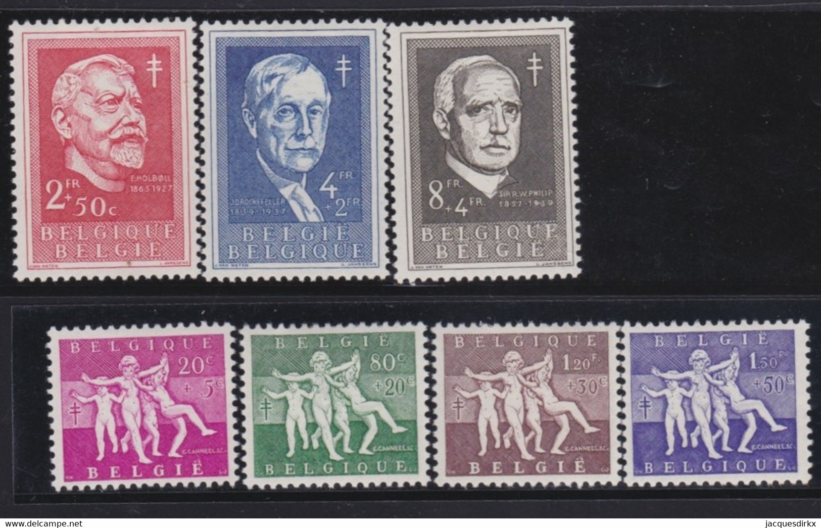 Belgie  .  OBP   .    979/985    .        *      .    Ongebruikt Met Gom   .   /  .  Neuf Avec Gomme - Unused Stamps