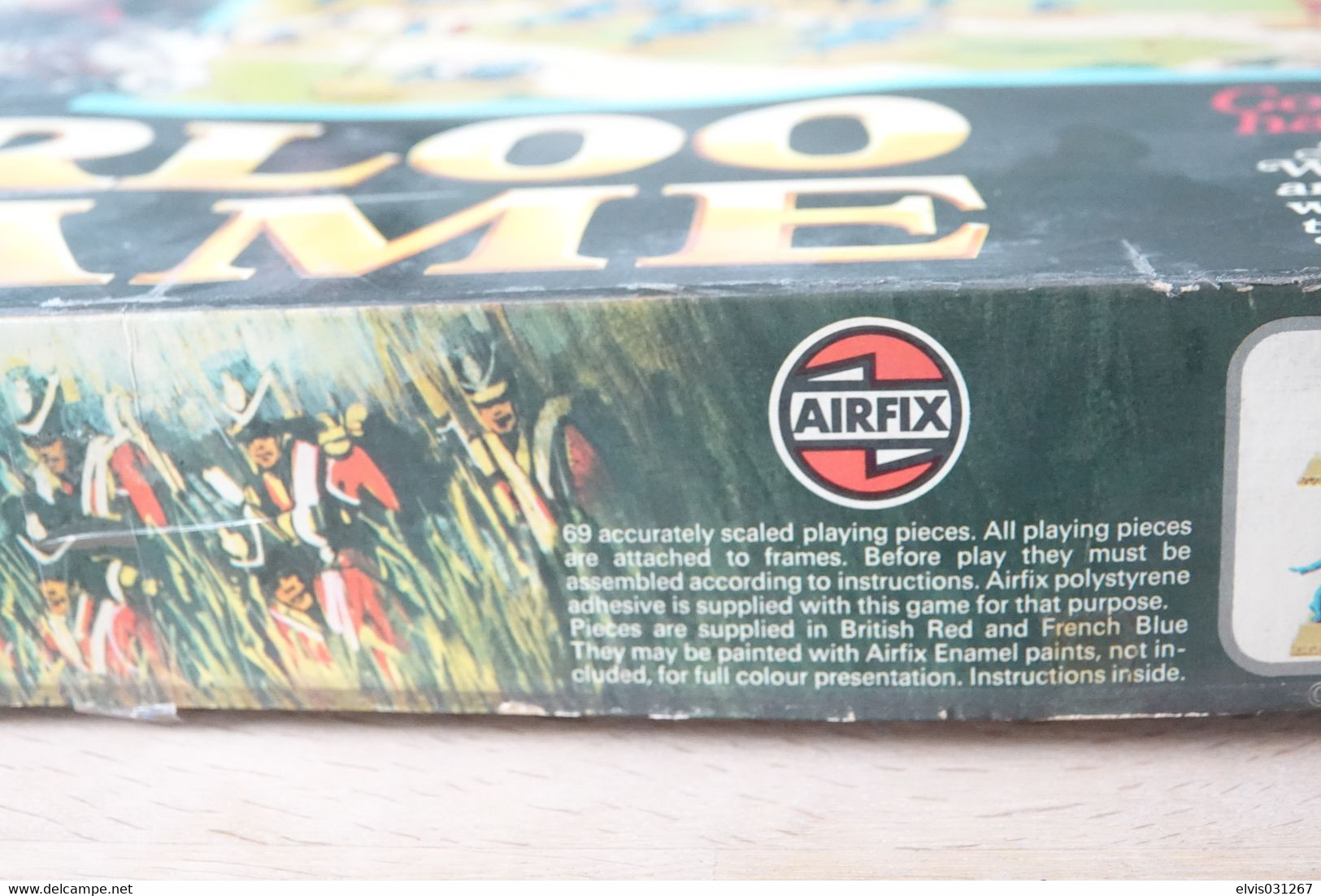Airfix WATERLOO WARGAME COMPLETE, Scale 1/72 HO, Vintage 1975 - Small Figures