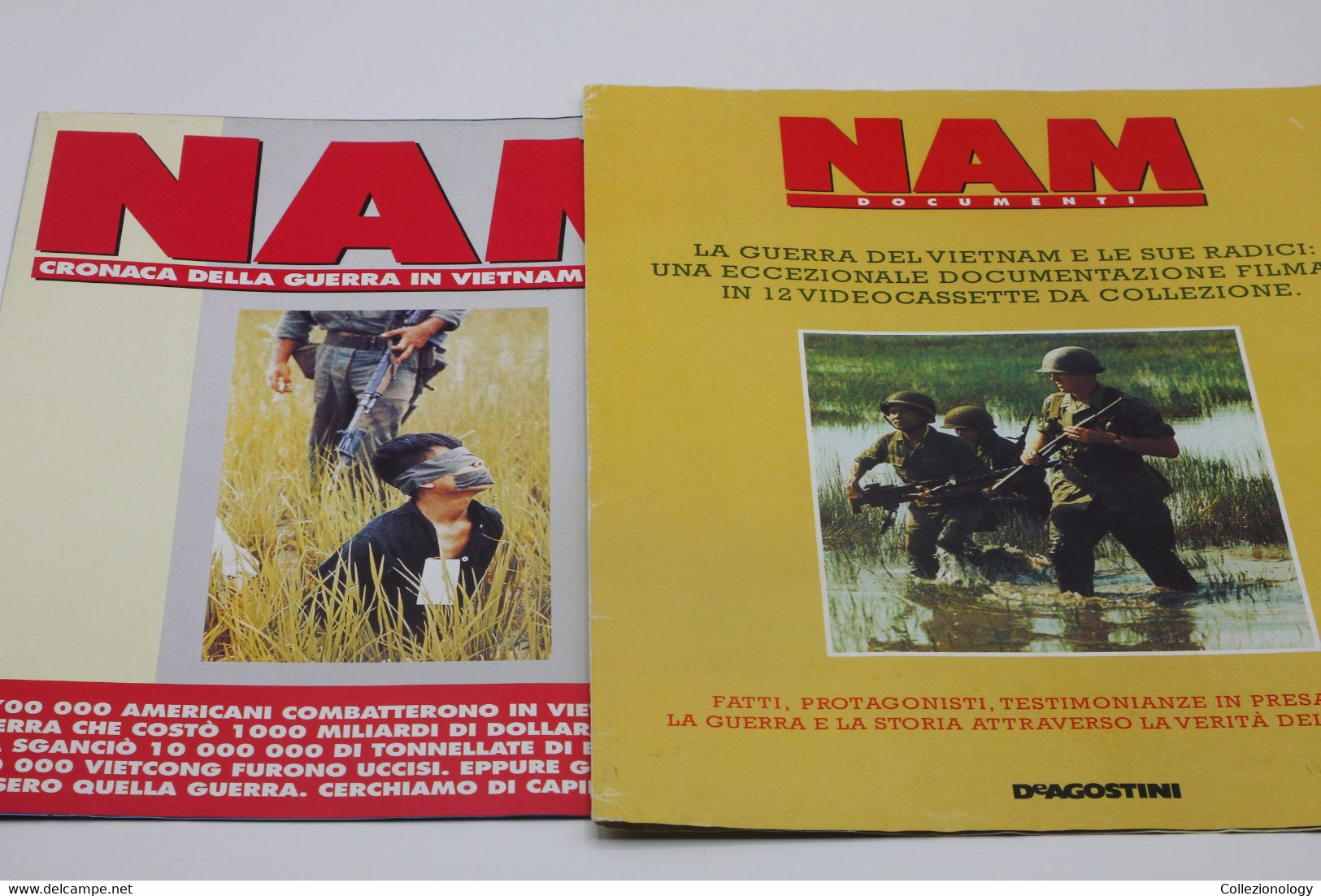 NAM CRONACA DELLA GUERRA IN VIETNAM 1965-1975  #1 DE AGOSTINI ATLAS 1998 CON POSTER Chronicle Of Vietnam War Guerre - Italiaans