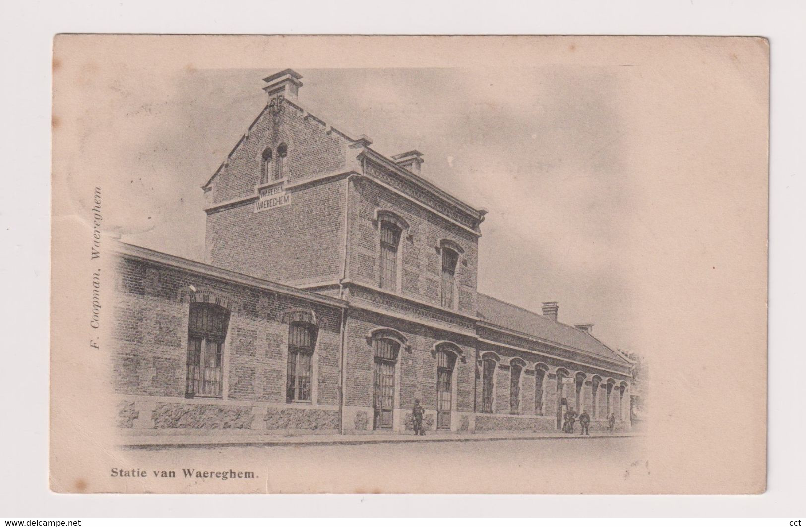 Waereghem  Waregem   Statie Van Waereghem  Edit F Coopman Waereghem   STATION STATIE GARE - Waregem