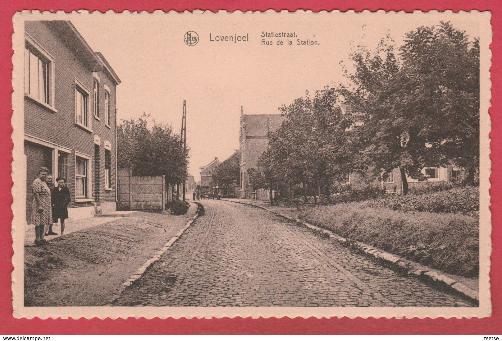 Lovenjoel - Statiestraat / Rue De La Station ( Verso Zien ) - Bierbeek
