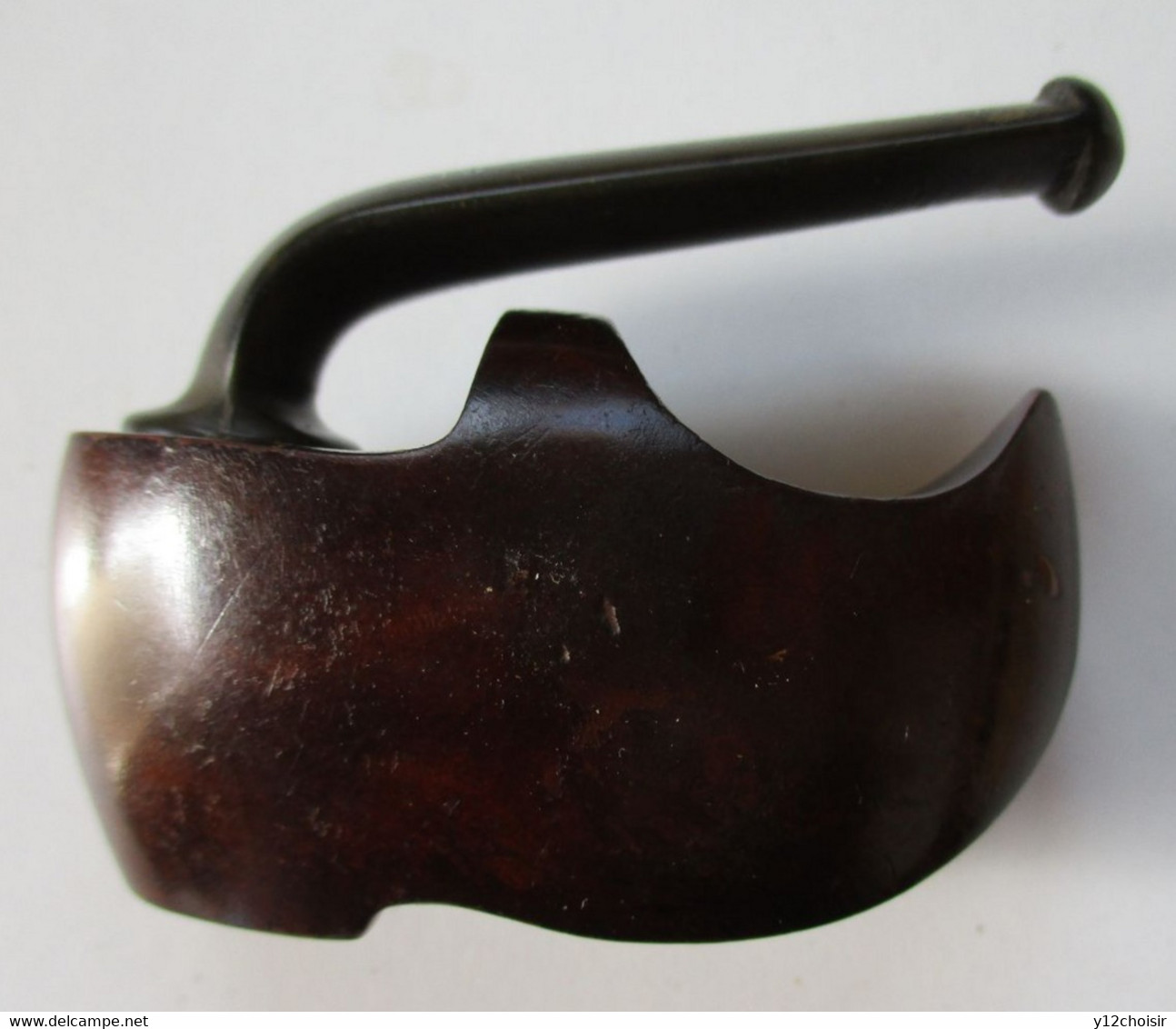 BRÛLE GUEULE PIPE EN BRUYERE GARANTIE EN FORME DE SABOT - Pipes En Bruyère