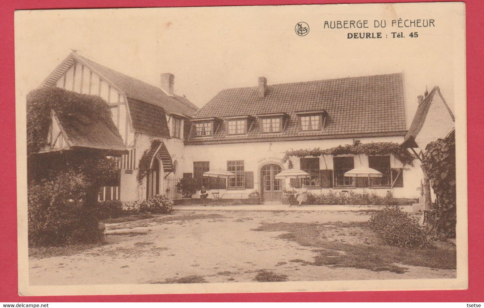 Deurle - Auberge Du Pêcheur / A. De Clercq - Restaurant-Pension De Famille ( Verso Zien ) - Sint-Martens-Latem