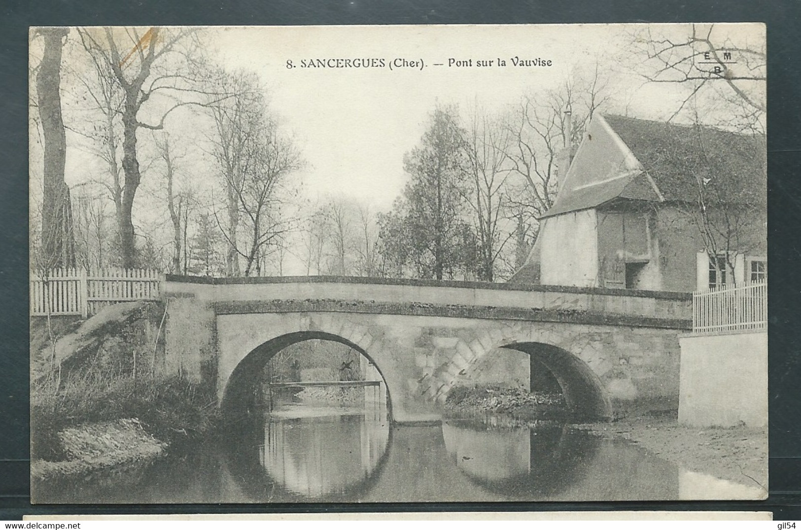 N° 8  - Sancergues ( Cher ) - Pont Sur La Vauvise      Daa 20092 - Sancergues