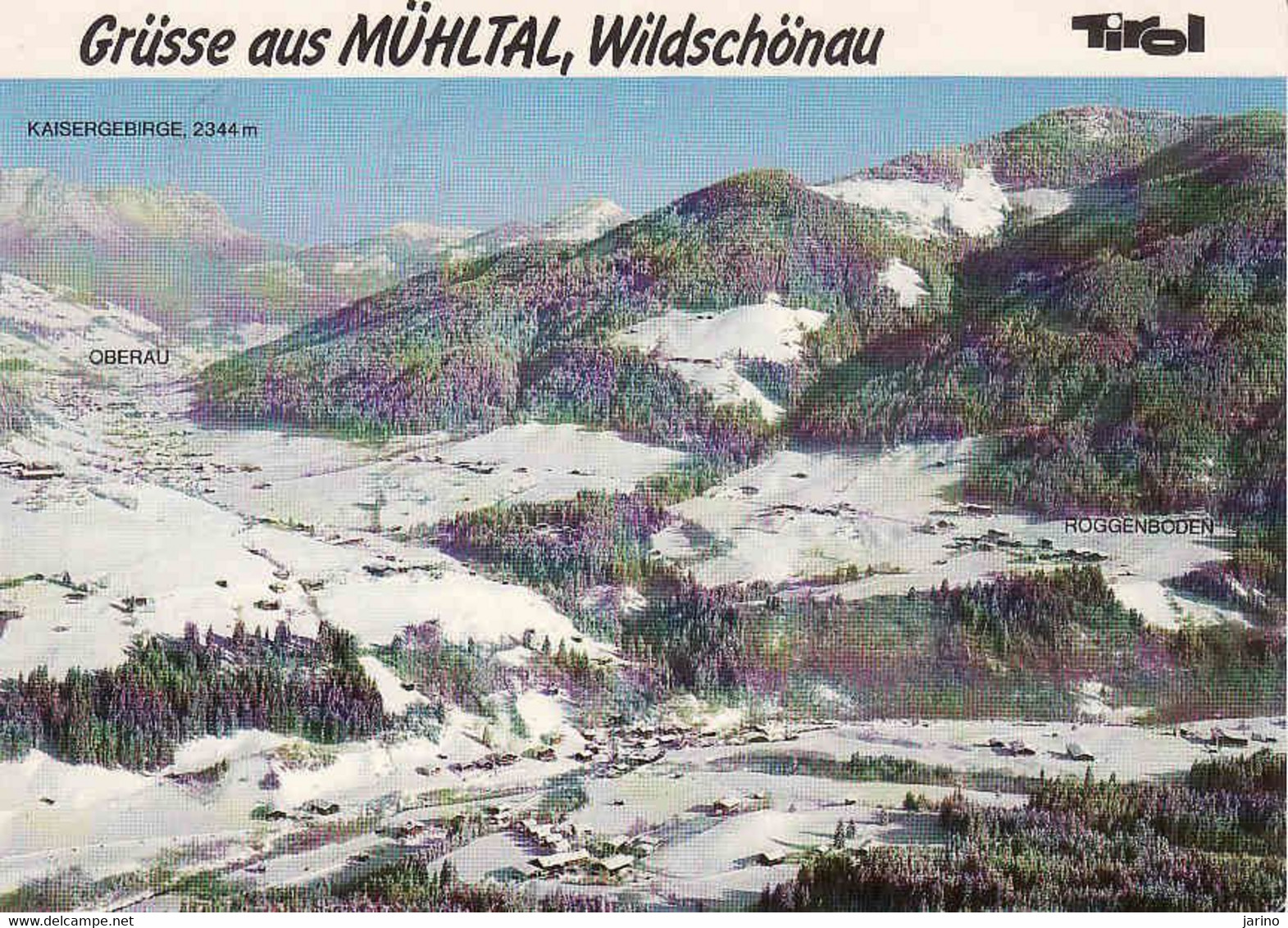 Austria > Tirol, Wildschönau, Muhltal, Bezirk Kufstein, Used 1985 - Wildschönau