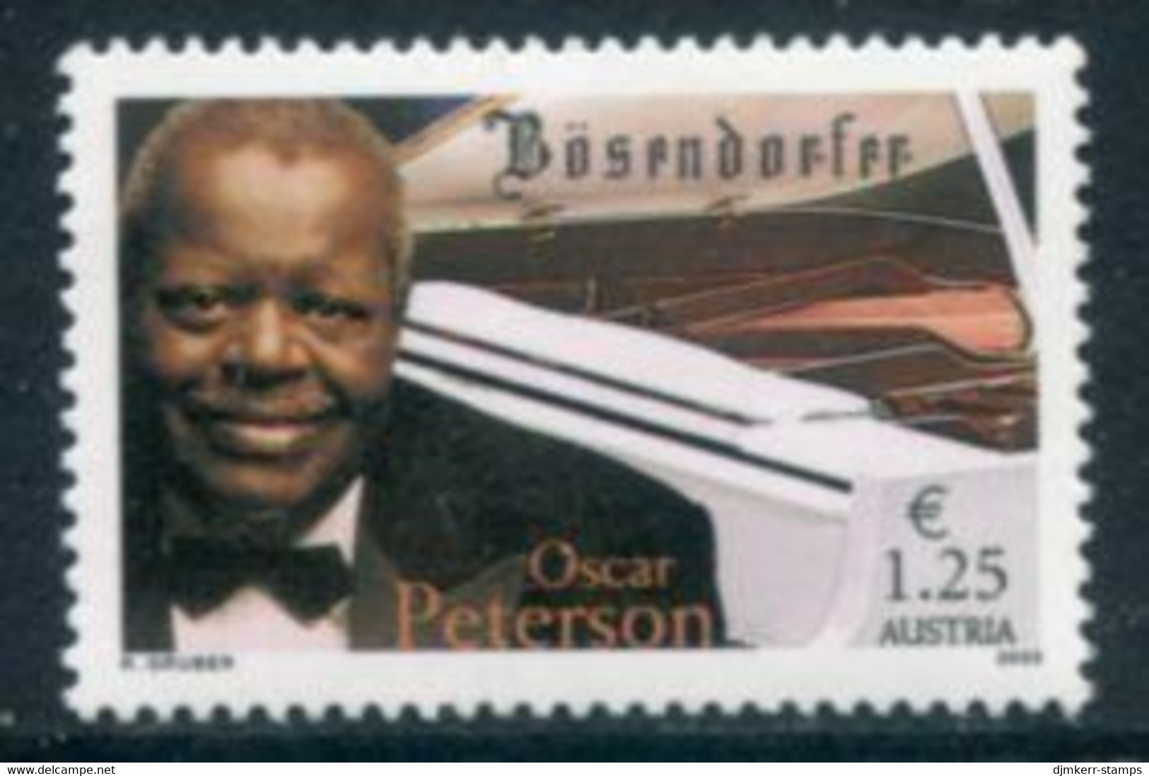 AUSTRIA 2003. Oscar Peterson Concert MNH / **.  Michel 2452 - Unused Stamps