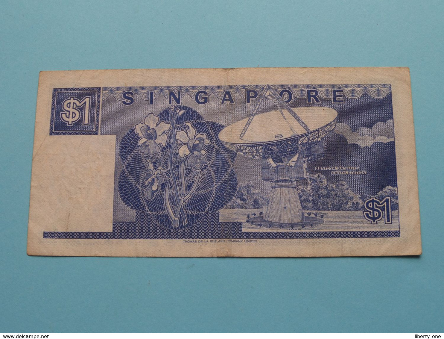 1 $ Dollar ( B/27 395294 ) Singapore ( Voir / See > Scans ) Circulated ! - Singapour