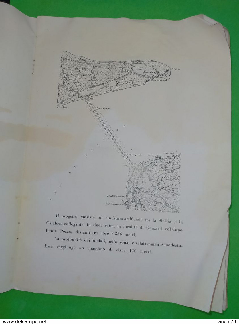 ! - ITALIA - UN ISTMO TRA MESSINA E VILLA S'GIOVANNI 1953