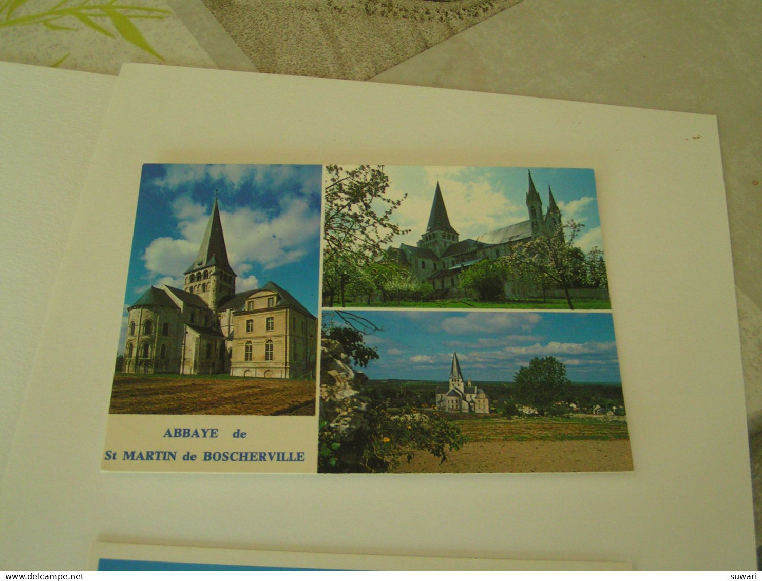 2 Cartes Abbaye Saint Martin De Boscherville - Saint-Martin-de-Boscherville