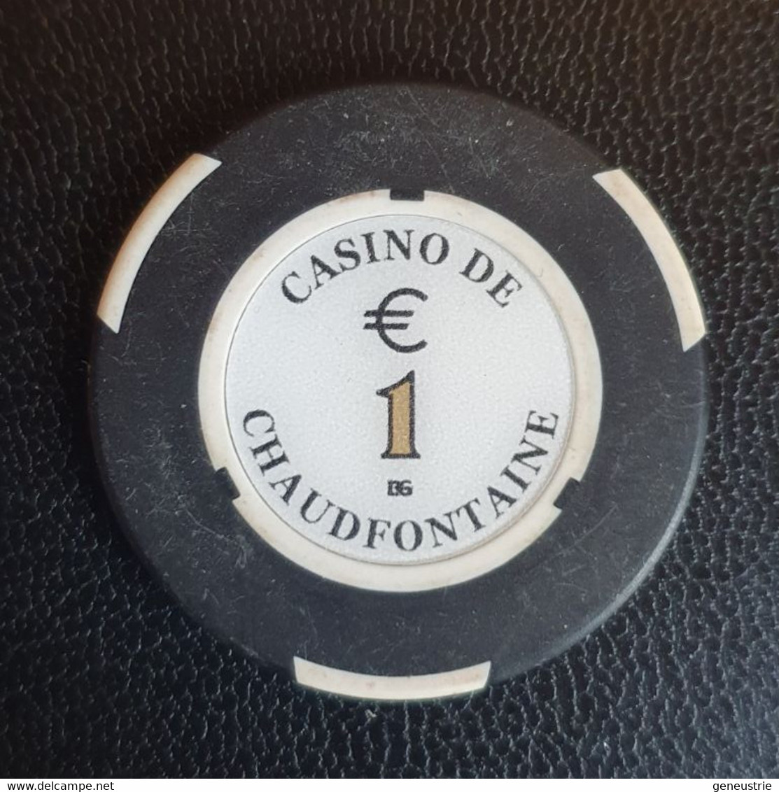 Jeton De Casino "€1 Casino De Chaudfontaine (près De Liège)" Belgique - Casino
