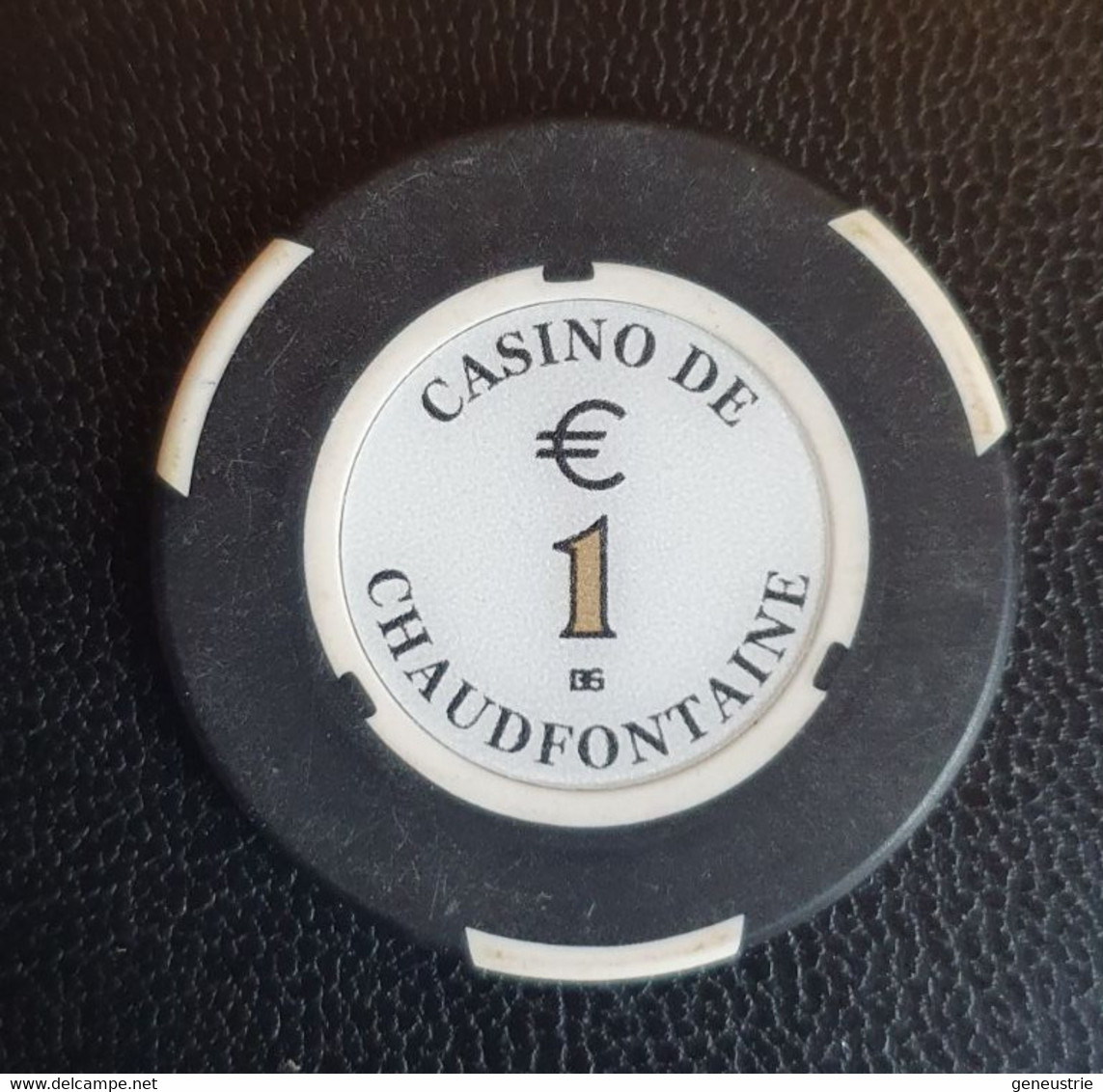 Jeton De Casino "€1 Casino De Chaudfontaine (près De Liège)" Belgique - Casino