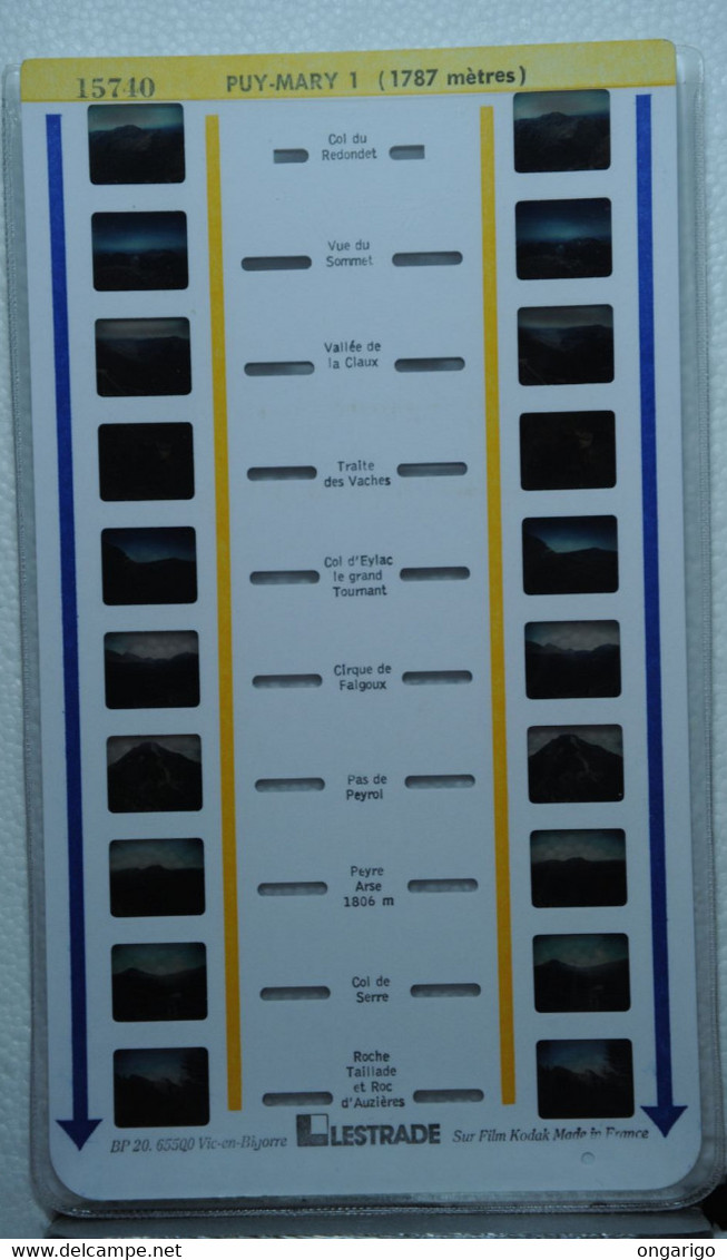 LESTRADE /  :  15740    PUY MARY  1  (1787m) - Visionneuses Stéréoscopiques