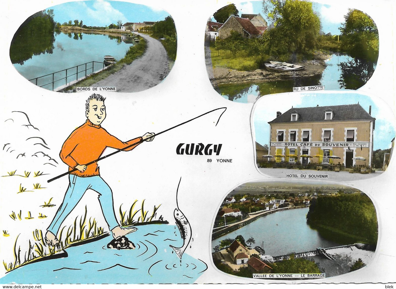 89 . Yonne .   Gurgy : Multivues . - Gurgy