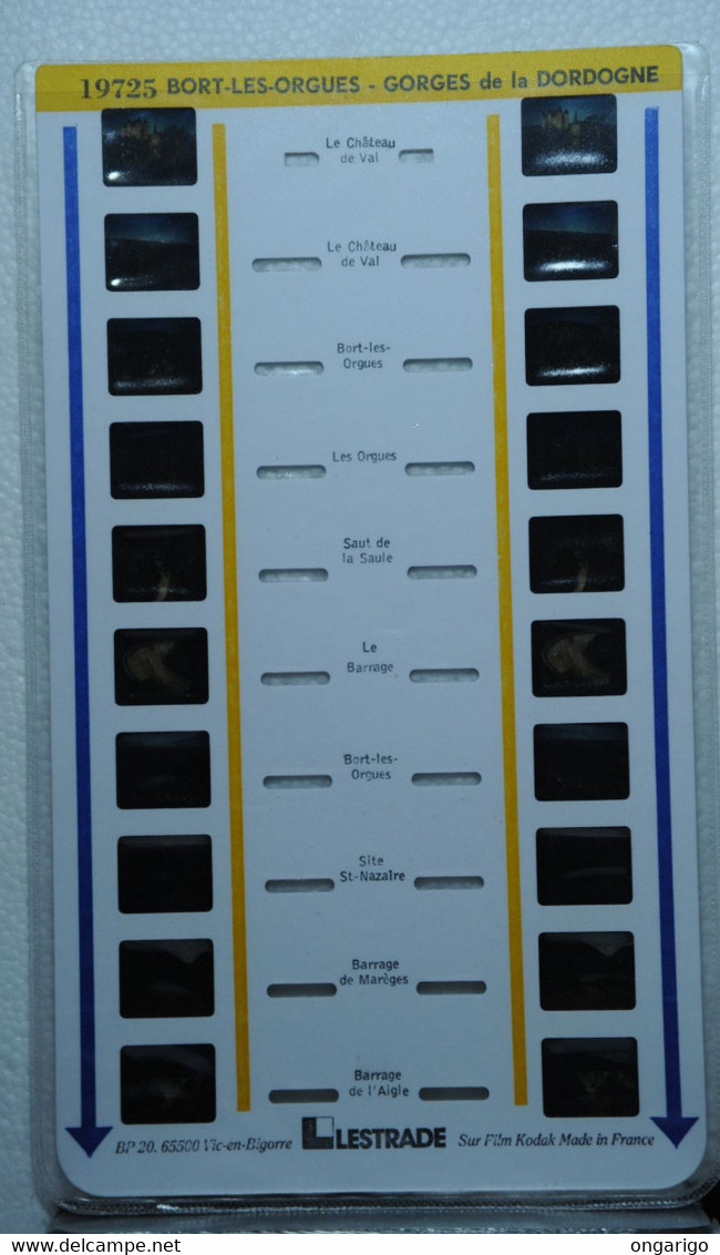 LESTRADE :  19725   BORT-LES-ORGUES - GORGES DE LA DORDOGNE - Visionneuses Stéréoscopiques
