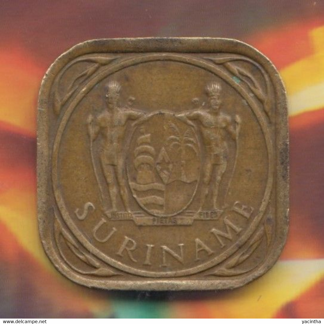 @Y@    Suriname  5  Cent  1972   (4662) - Surinam 1975 - ...