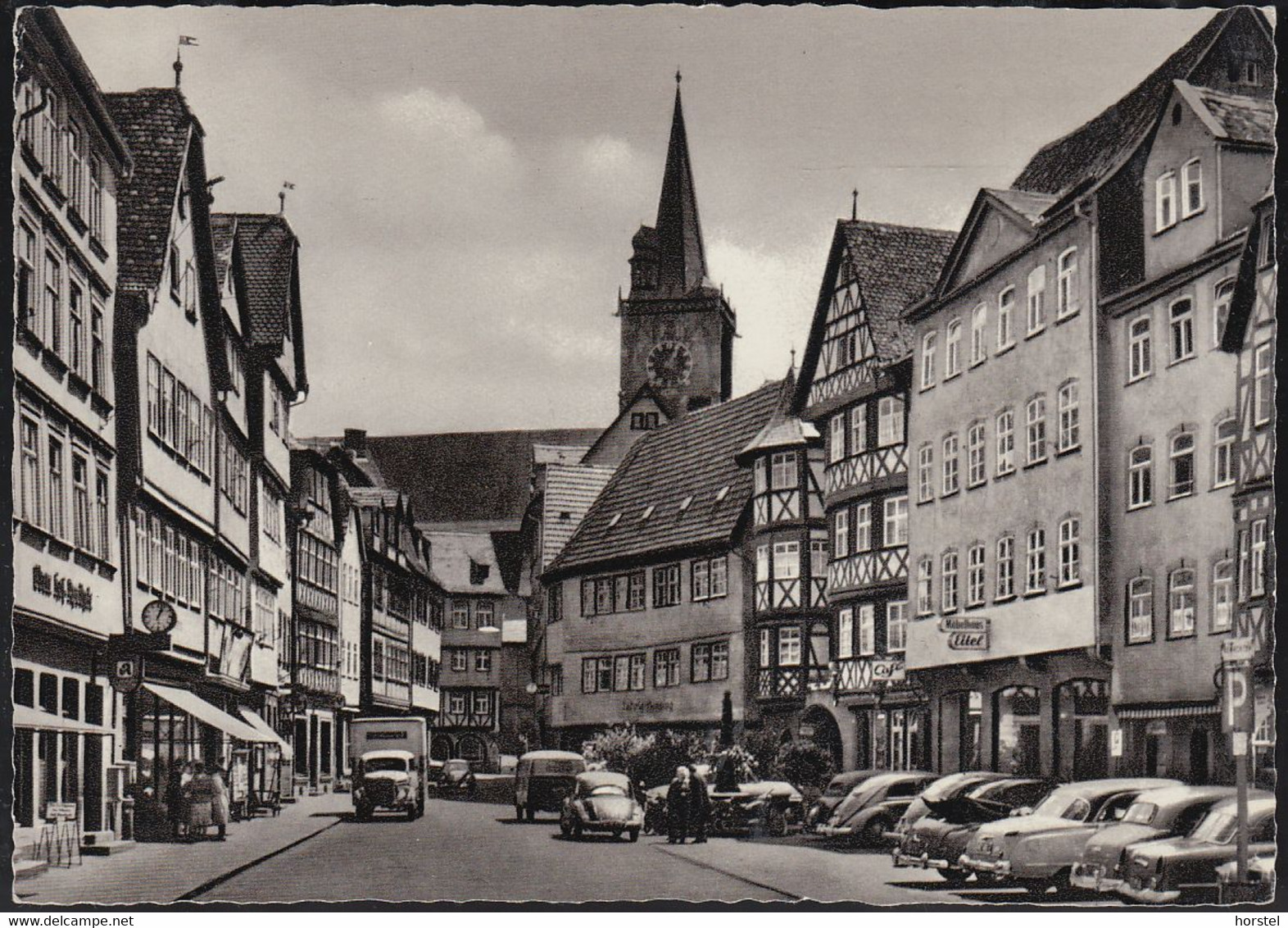 D-97877 Wertheim Am Main - Marktplatz - Cars - Opel - VW Käfer - DKW - VW Bus - Wertheim