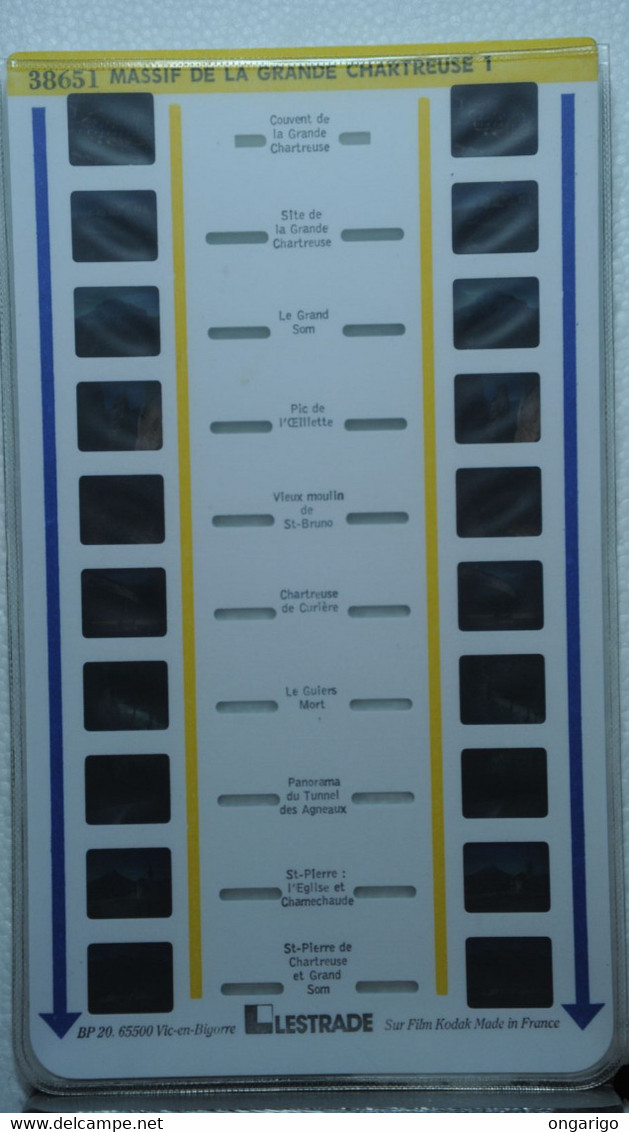 LESTRADE   :  38651    MASSIF DE LA GRANDE CHARTREUSE  1 - Visionneuses Stéréoscopiques