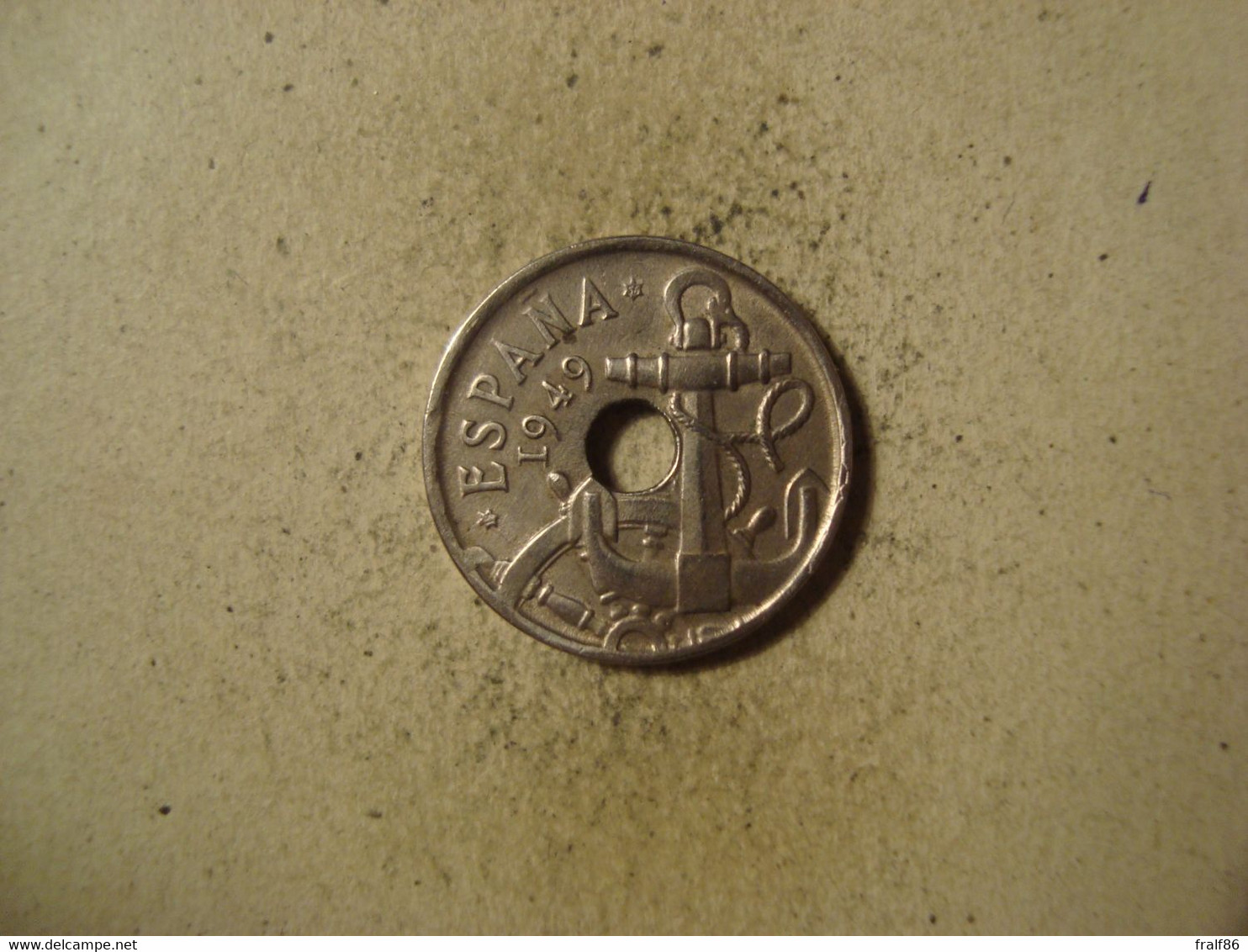 MONNAIE ESPAGNE 50 CENTIMOS 1949 ( 56 ) - 50 Céntimos