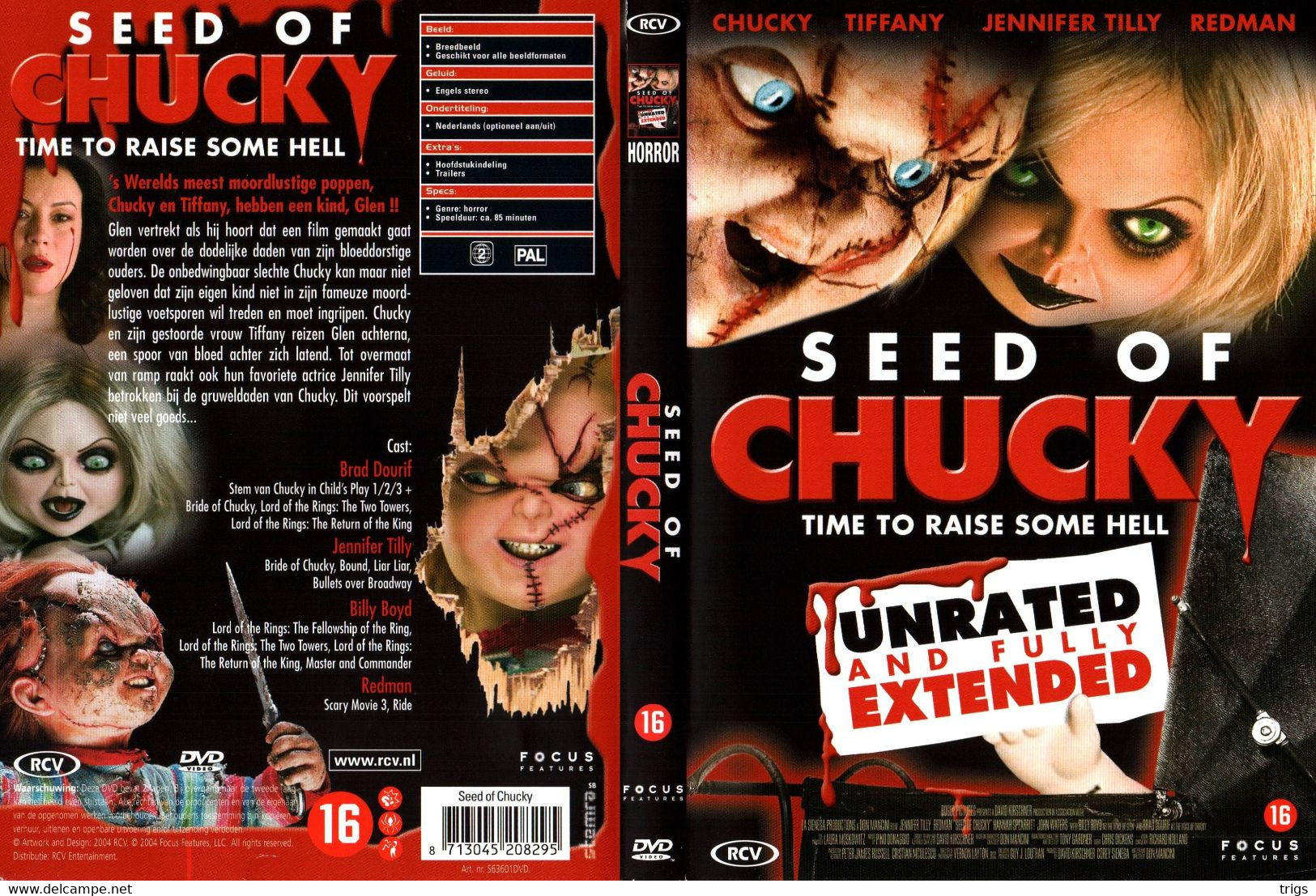 DVD - Seed Of Chucky - Horreur