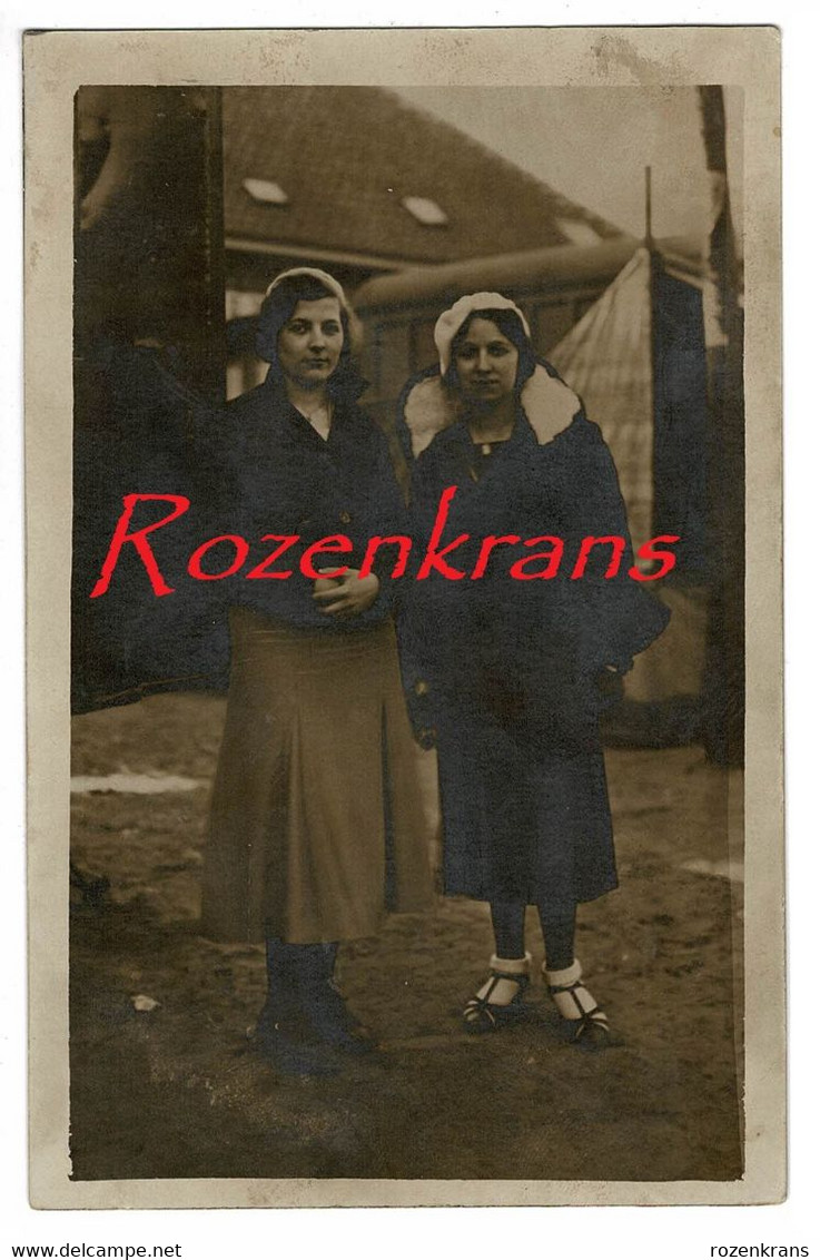 Oude Foto Fotokaart Mol Jaarmarkt 1933 Deux Femmes Twee Vrouwen  Antwerpse Kempen (In Zeer Goede Staat) - Mol