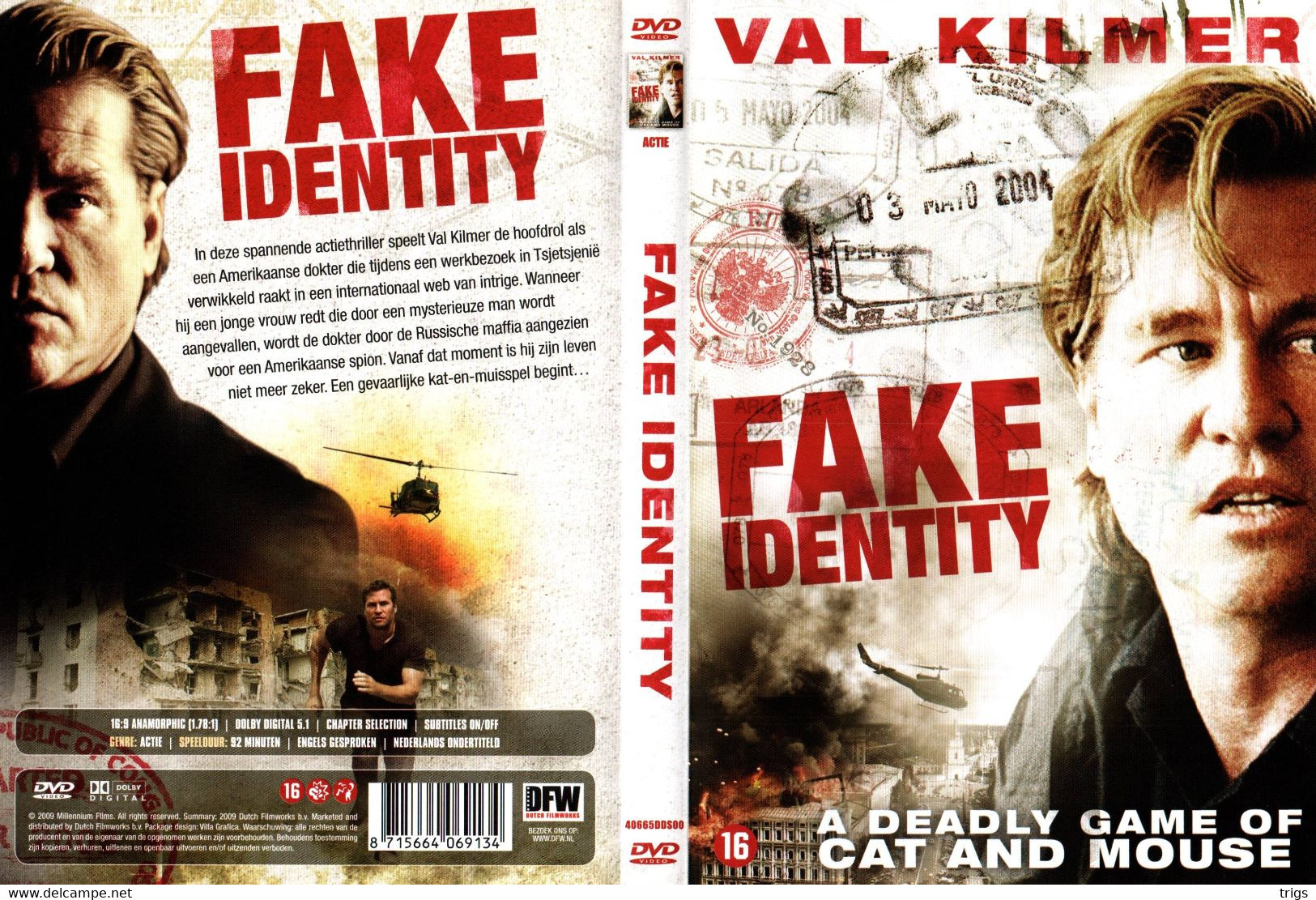 DVD - Fake Identity - Action, Aventure