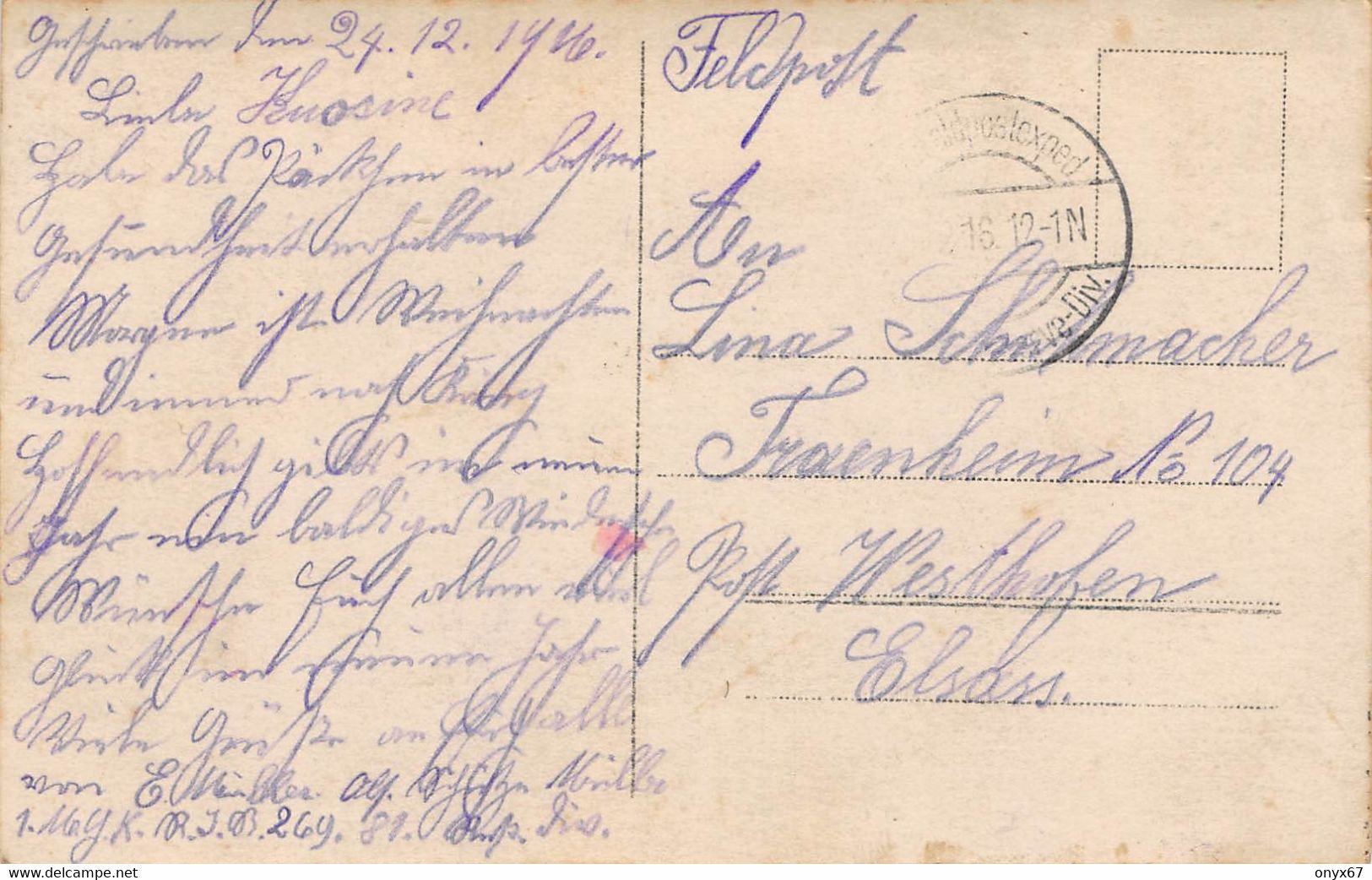Carte Postale Photo Militaire Soldat Soldaten CANON TIR Guerre 14/18 Krieg - 1916  - - Guerra 1914-18