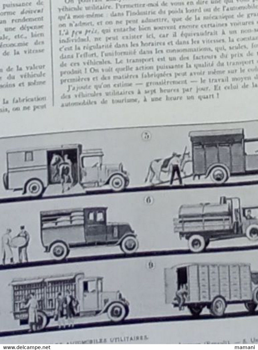 L'illustration octobre 1929 nombreuses pub -voiture ancienne