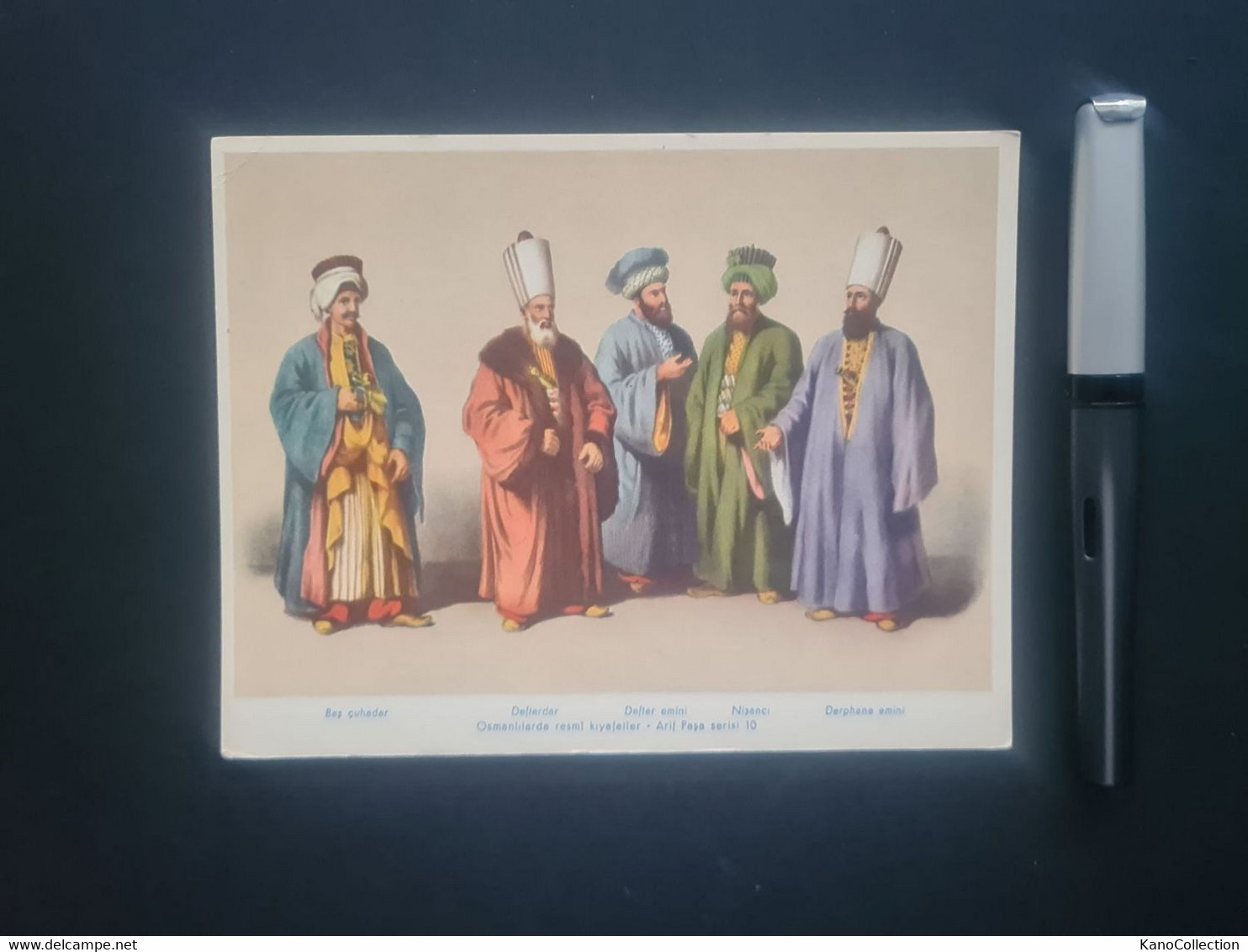 Official Costumes Of The Ottomans: Türkische Illustrationen, 16 X 12,5 Cm, 5 Würdenträger - Libros