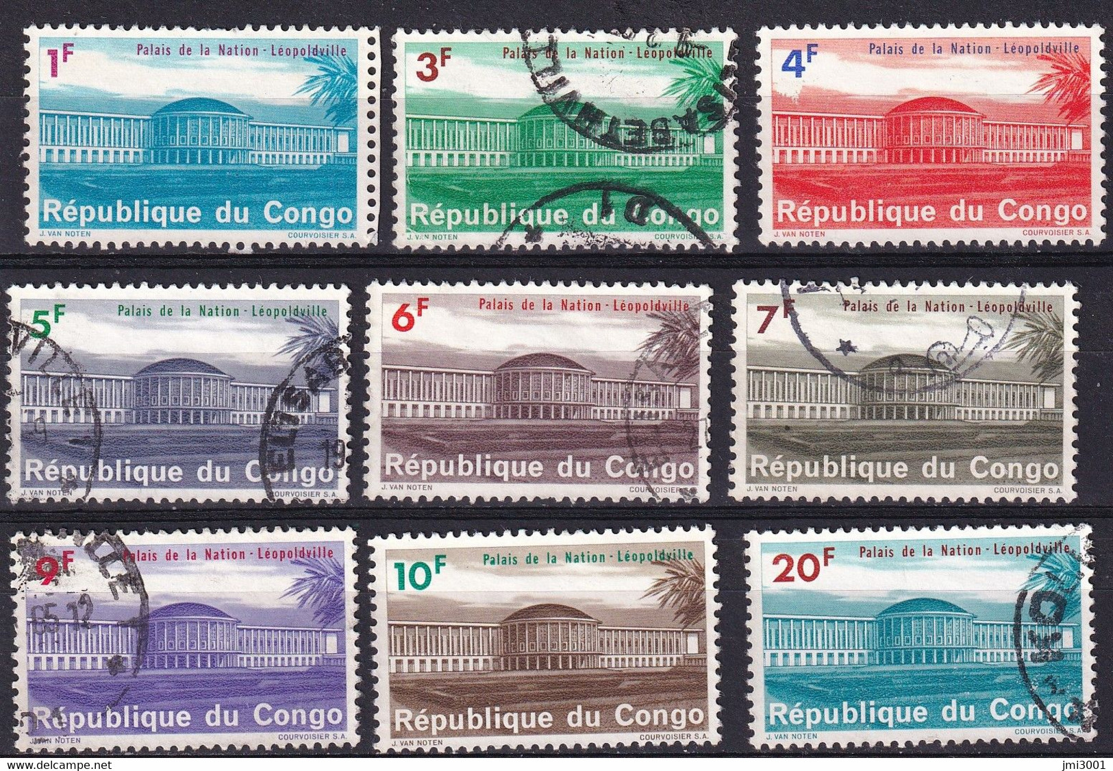 Congo 1960/1961/1964      Lot      4 Scans - Usati