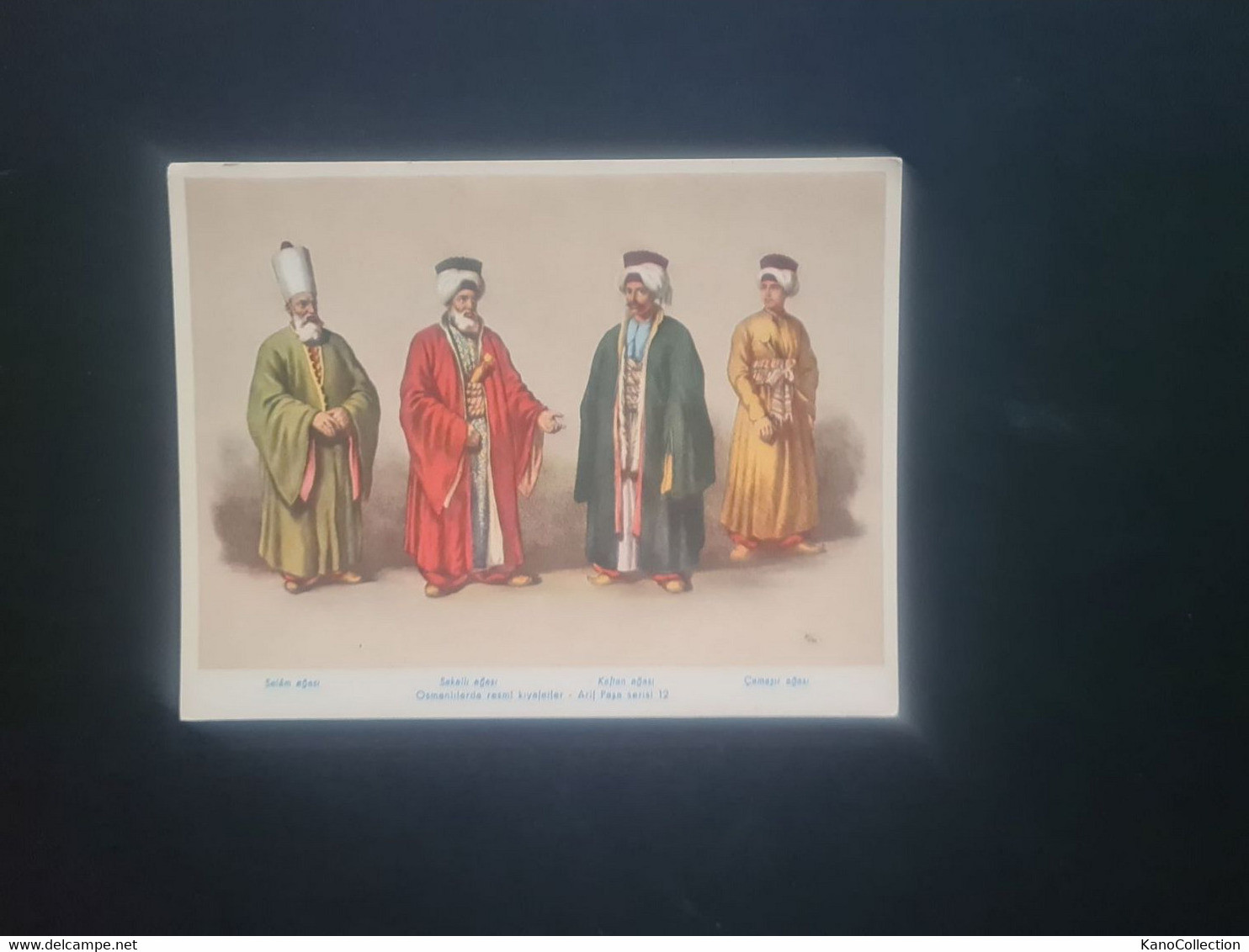 Official Costumes Of The Ottomans:  Türkische Illustrationen, 16 X 12,5 Cm 4 Würdenträger - Literatur