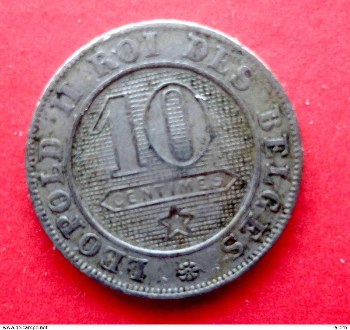 BELGIQUE 10 CENTIMES 1898 - 10 Cents