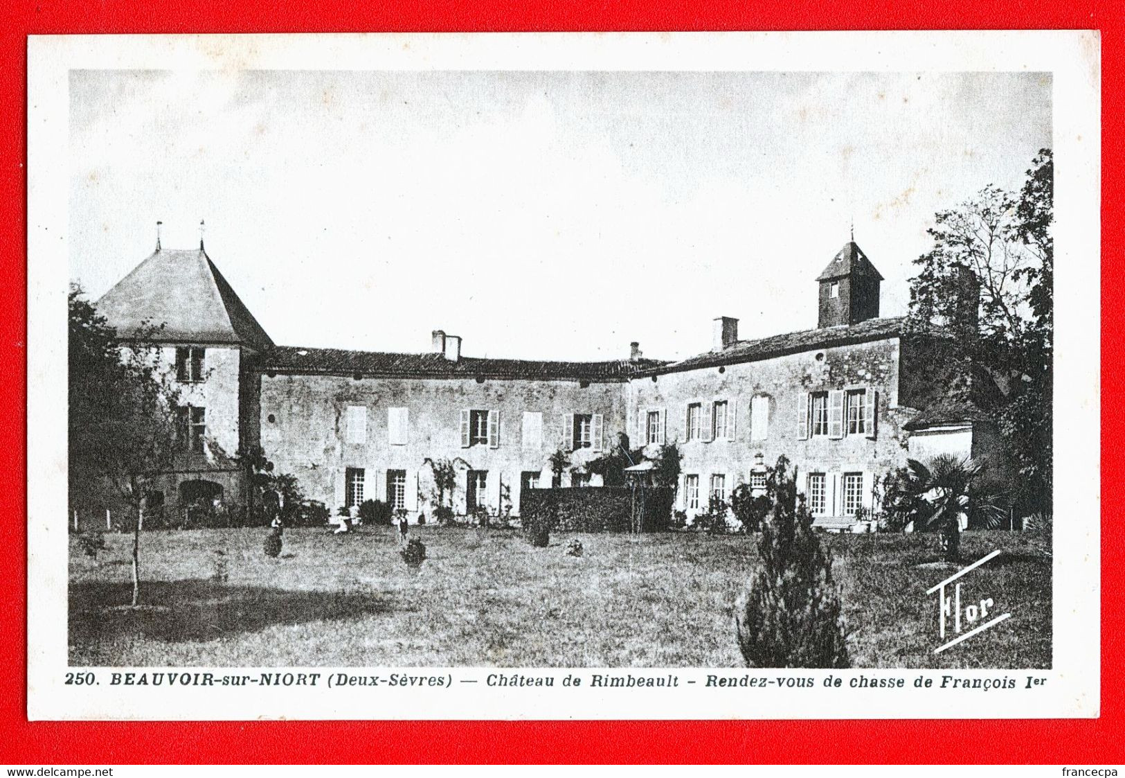 8677 - DEUX SEVRES - BEAUVOIR SUR NIORT - Château De Rimbeault Rendez-vous De Chasse De François Ier - Beauvoir Sur Niort