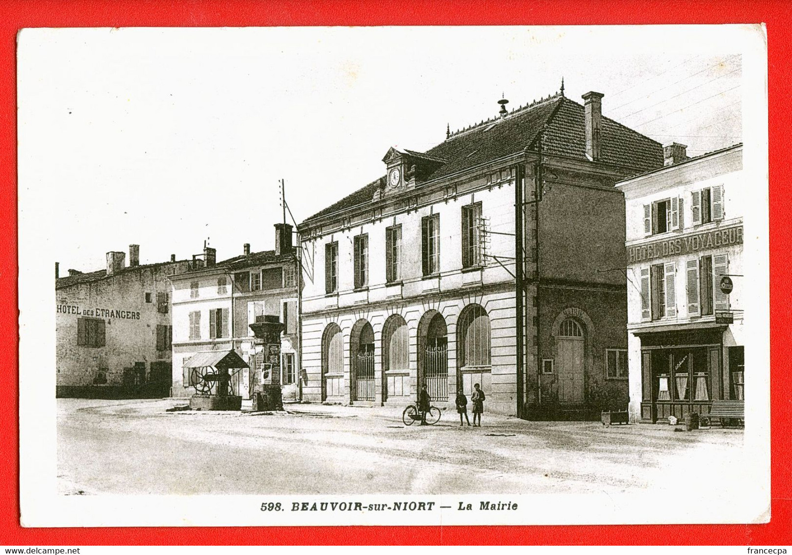 8678 - DEUX SEVRES - BEAUVOIR SUR NIORT - La Mairie - Beauvoir Sur Niort