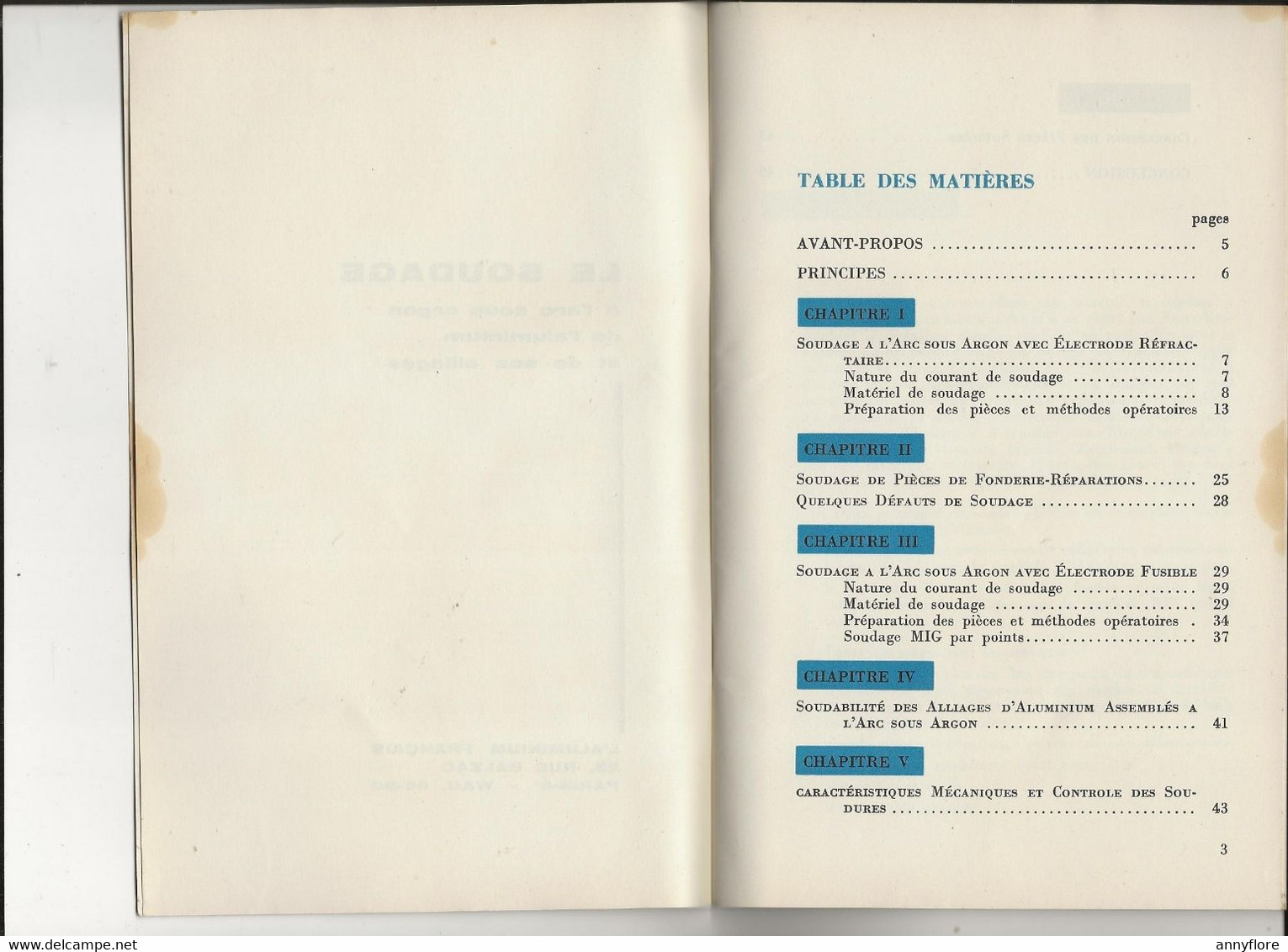 LE SOUDAGE  L  ALUMIMUN 23 RUE BALZAC PARIS 8 ET LILLE 7 RUE FAIDHERBE50 PAGES 1962  90 GRAMMES - Bricolage / Technique