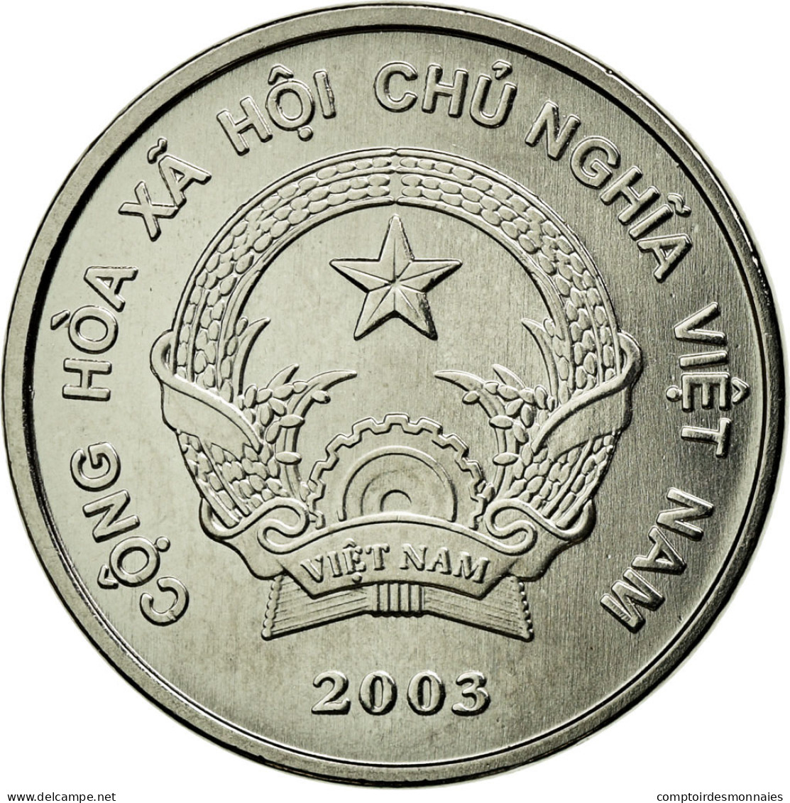 Monnaie, Viet Nam, SOCIALIST REPUBLIC, 200 Dông, 2003, Vantaa, SPL, Nickel Clad - Viêt-Nam