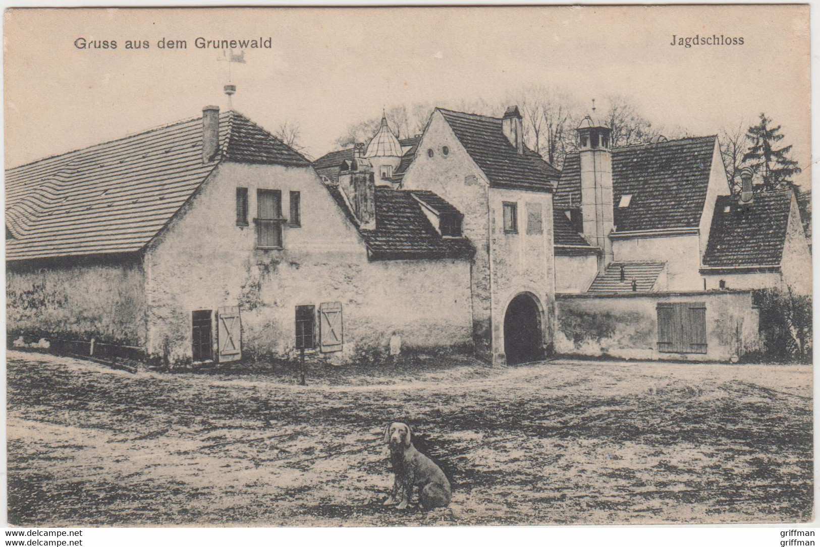 BERLIN GRUSS AUS DEM GRUNEWALD JAGDSCHLOSS TBE - Grunewald