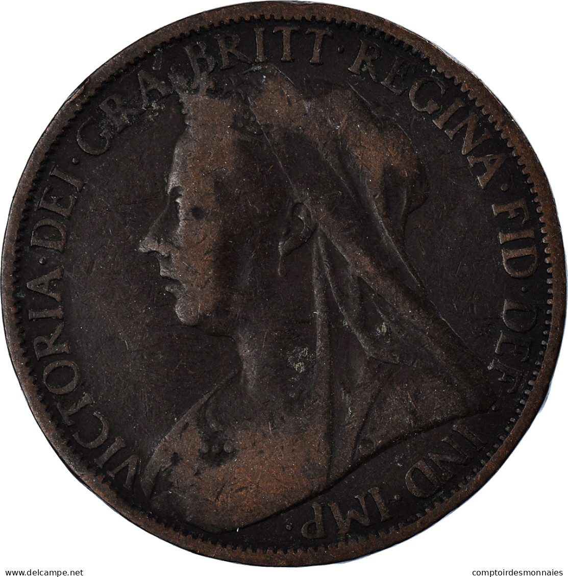 Monnaie, Grande-Bretagne, Penny, 1900 - D. 1 Penny