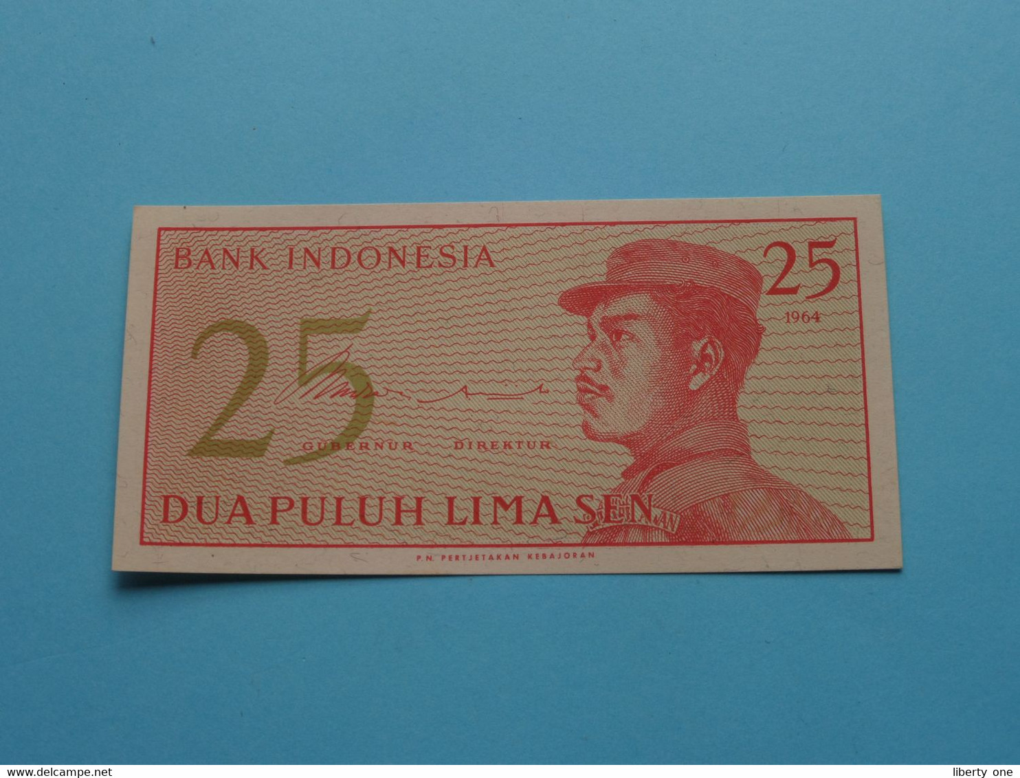 50 LIMA PULUH SEN & 25 DUA PULUH LIMA SEN Bank Indonesia ( For Grade, Please See Photo ) UNC ! - Indonésie