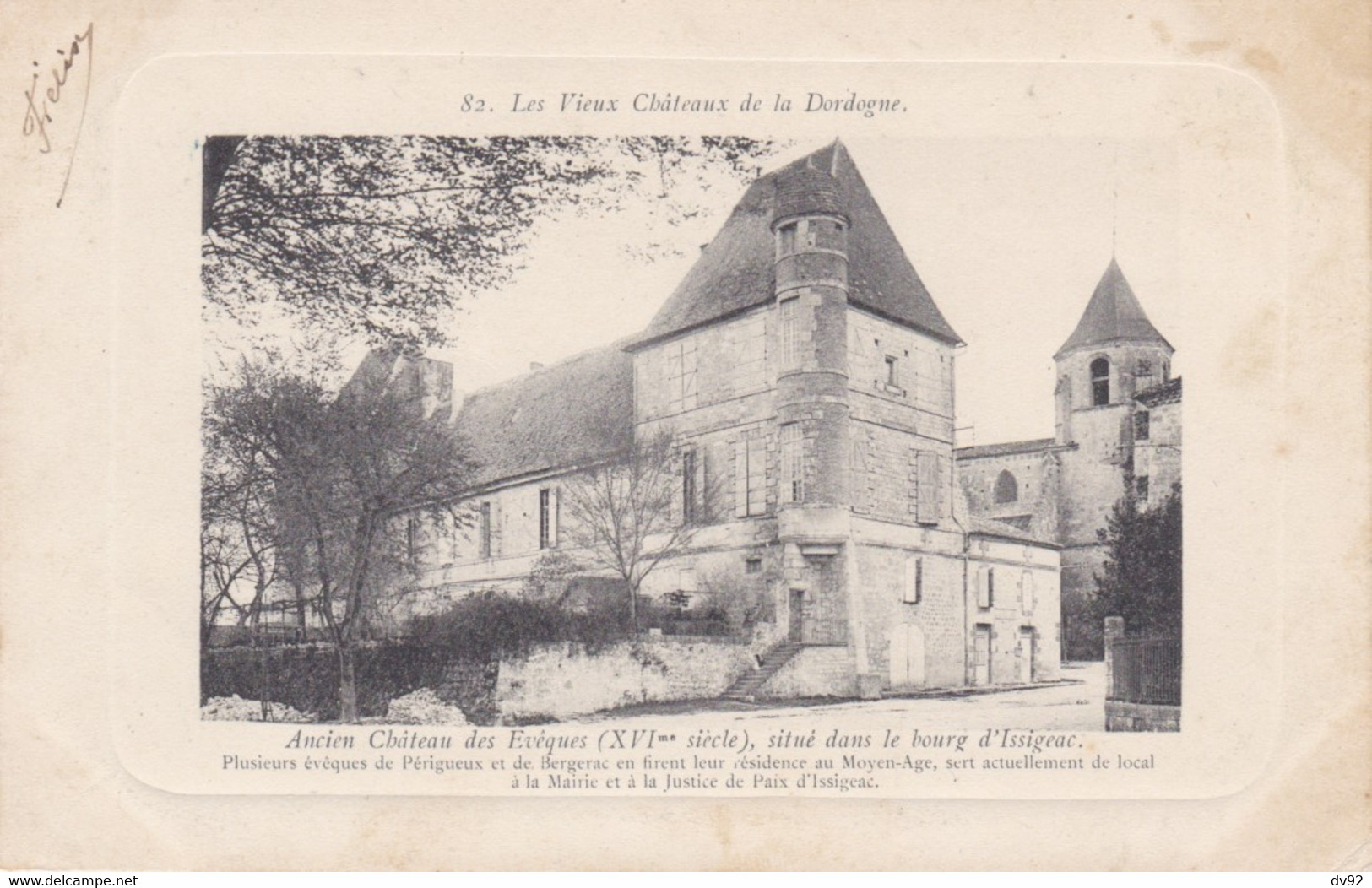 DORDOGNE CHATEAU DU BOURG D' ISSIGEAC - Périgueux