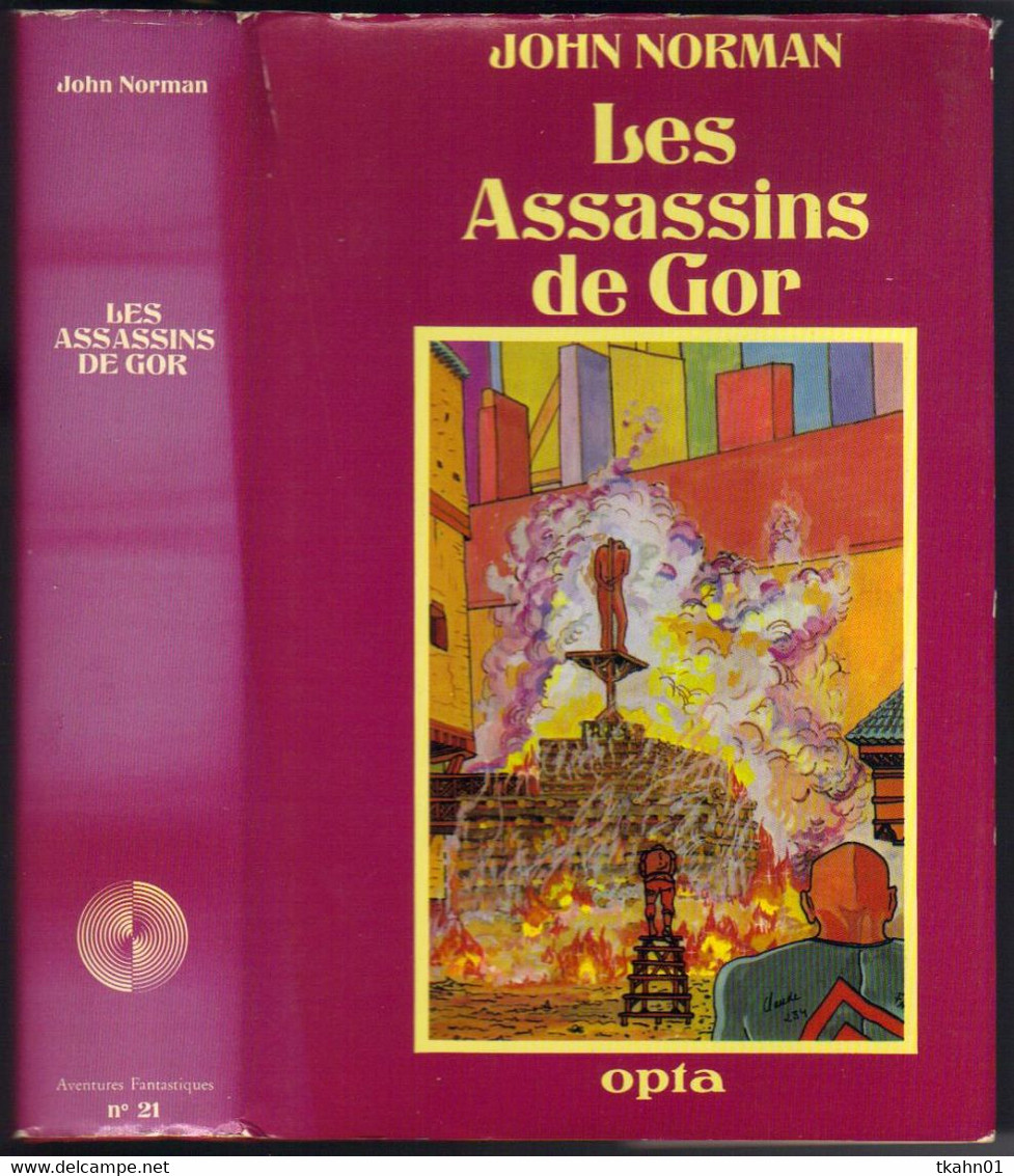 OPTA C-L-A FANTASTIQUE N° 21 " LES ASSASSINS DE GOR " JOHN-NORMAN DE 1981    " 2" - Opta