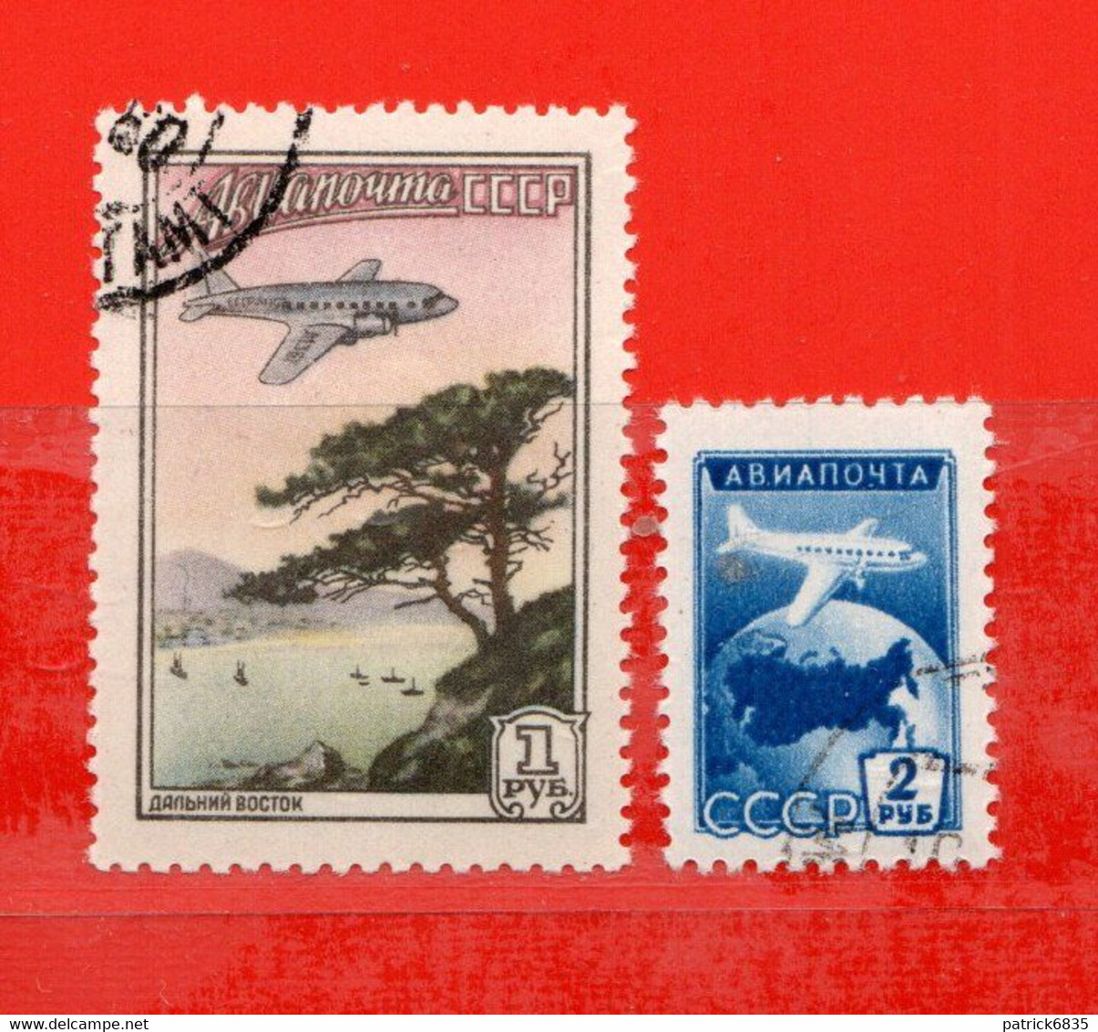 Russia ° - 1955 -   Yv. PA. 98-101.   Timbrato - Gebruikt