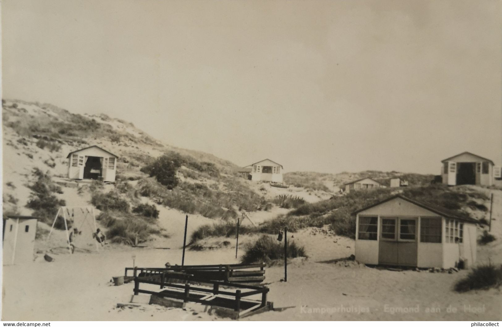 Egmond Aan De Hoef (NH) Kampeerhuisjes 1957 - Egmond Aan Zee